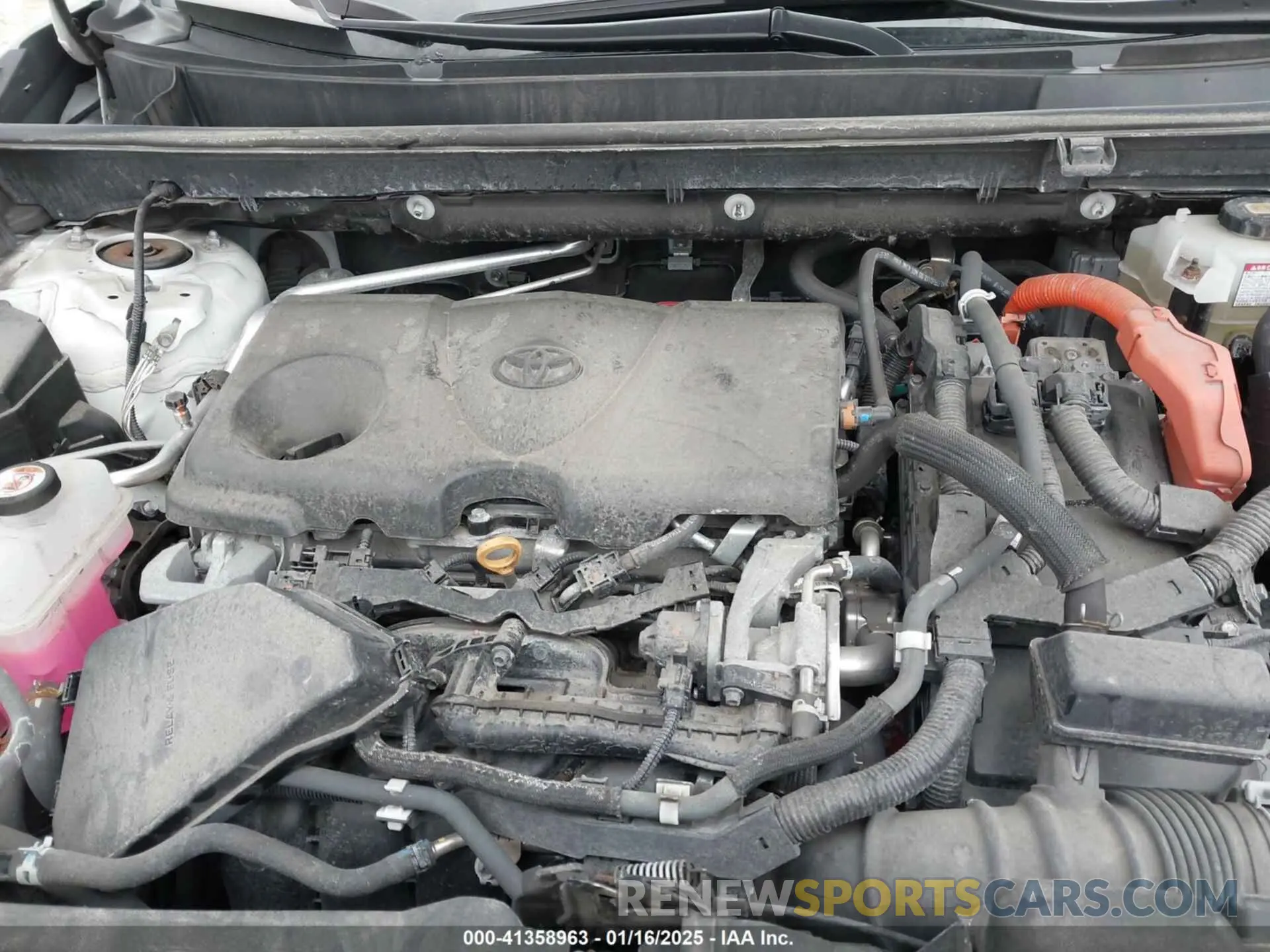 10 Photograph of a damaged car 4T3E6RFVXMU032368 TOYOTA RAV4 HYBRID 2021