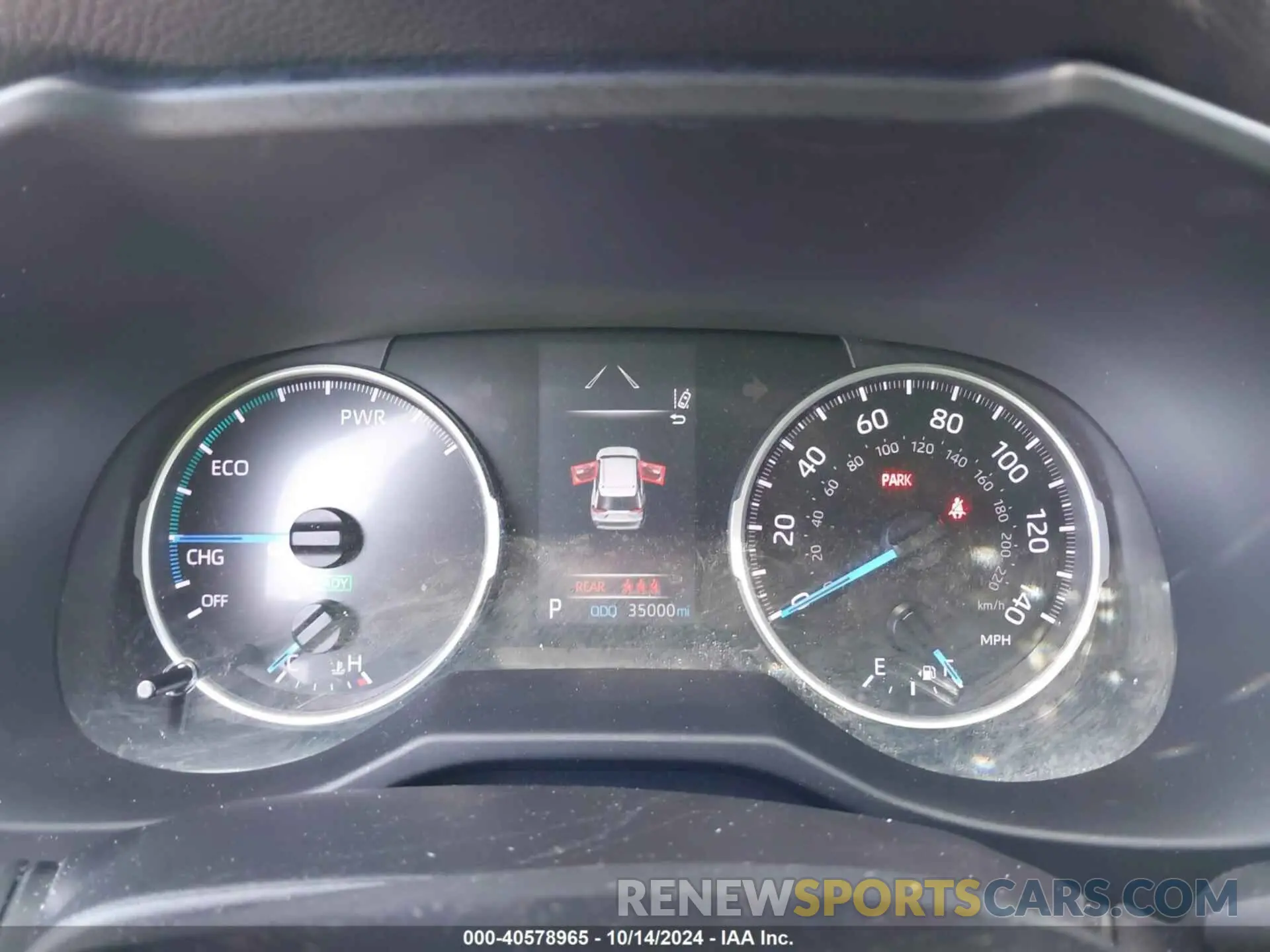7 Photograph of a damaged car 4T3L6RFV2MU015135 TOYOTA RAV4 HYBRID 2021