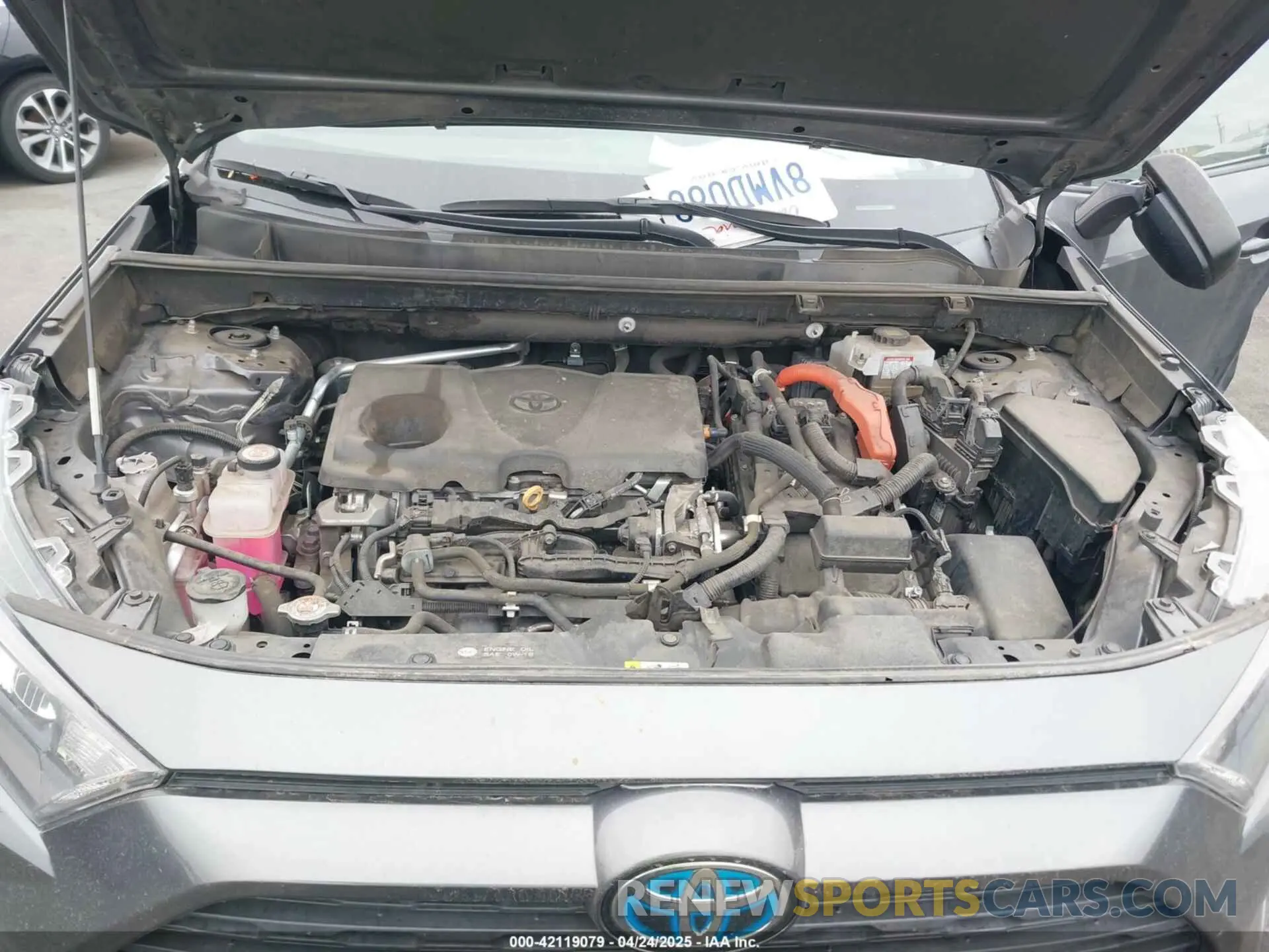 10 Photograph of a damaged car 4T3L6RFV3MU031523 TOYOTA RAV4 HYBRID 2021