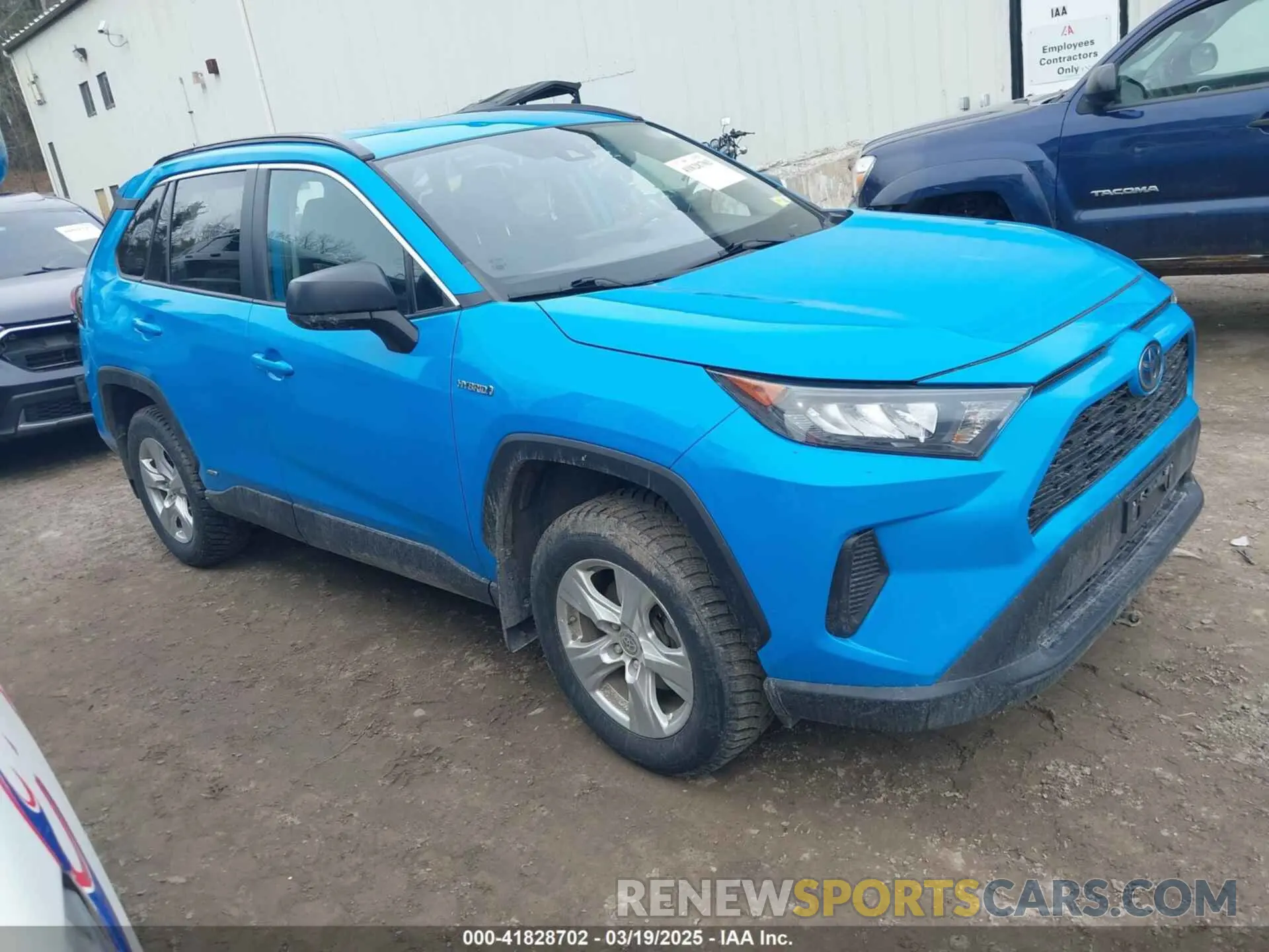 1 Photograph of a damaged car 4T3L6RFV6MU027790 TOYOTA RAV4 HYBRID 2021