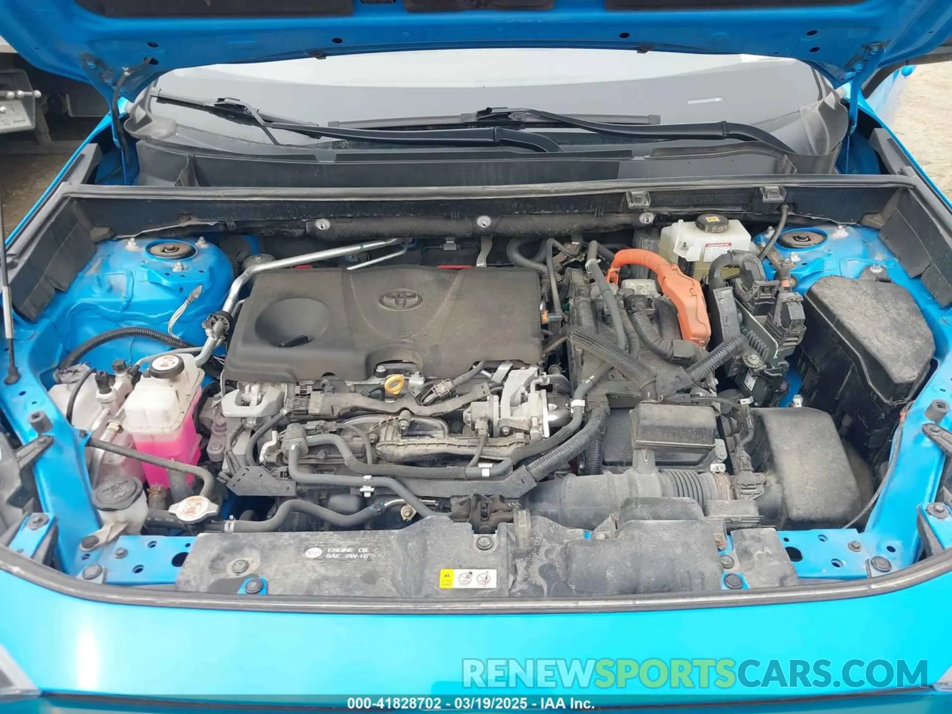 10 Photograph of a damaged car 4T3L6RFV6MU027790 TOYOTA RAV4 HYBRID 2021