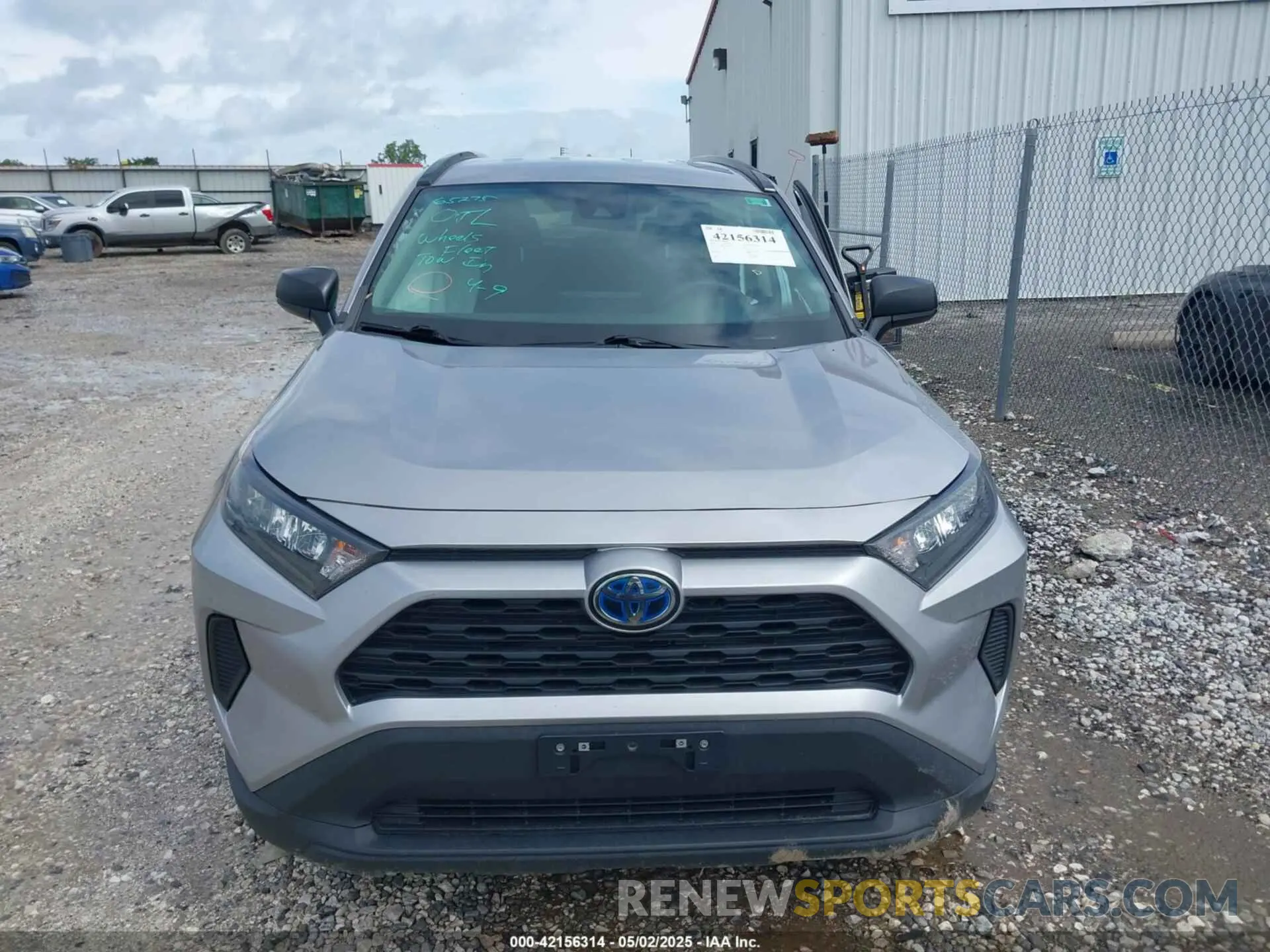 12 Photograph of a damaged car 4T3LWRFV1MU039779 TOYOTA RAV4 HYBRID 2021