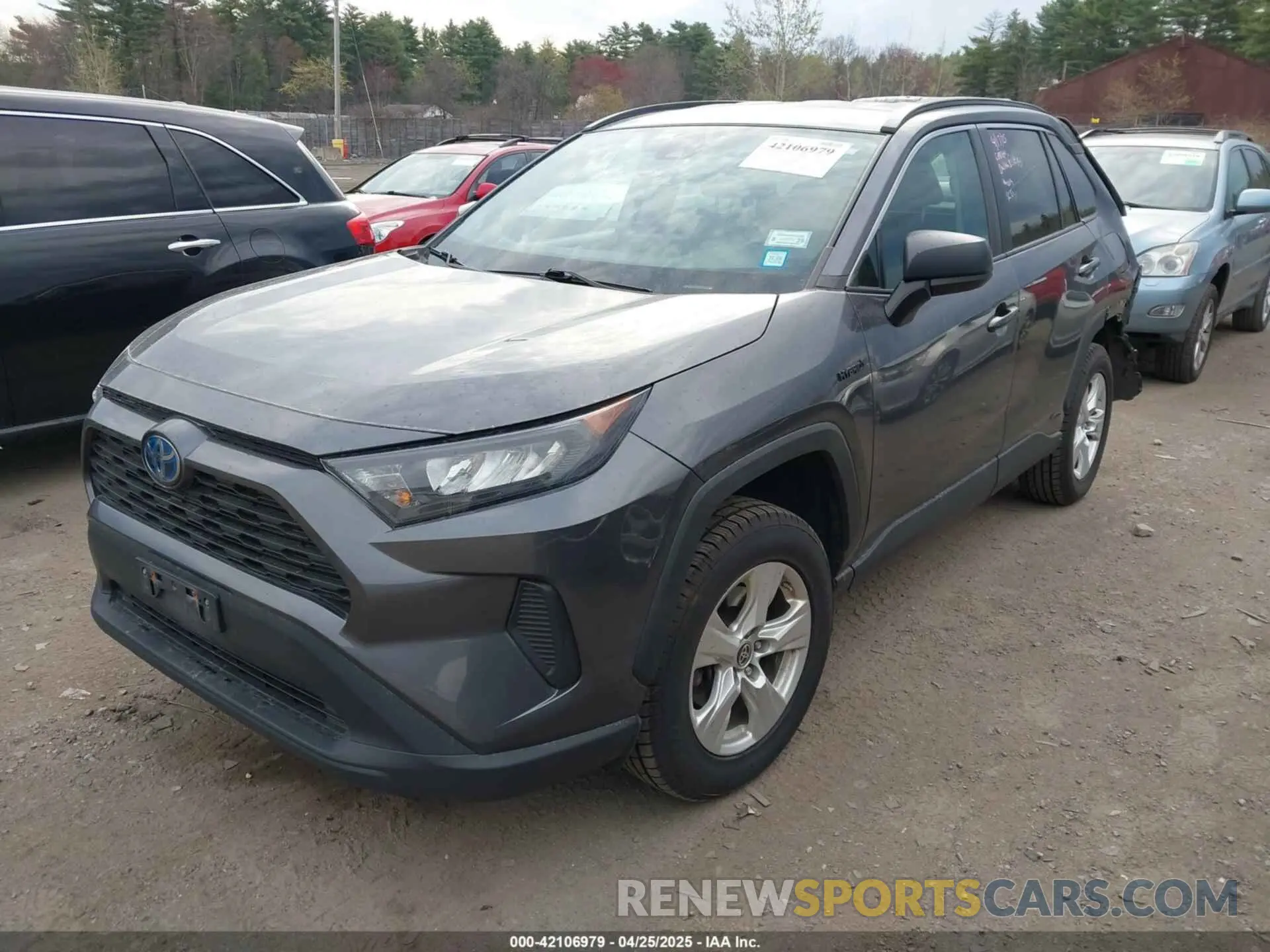 2 Photograph of a damaged car 4T3LWRFV3MU041338 TOYOTA RAV4 HYBRID 2021