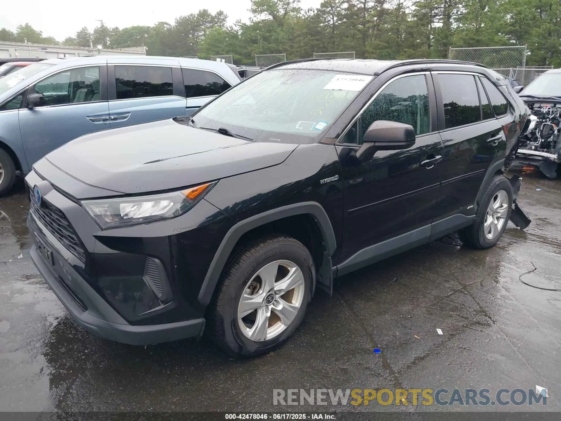 2 Photograph of a damaged car 4T3LWRFV4MU012690 TOYOTA RAV4 HYBRID 2021