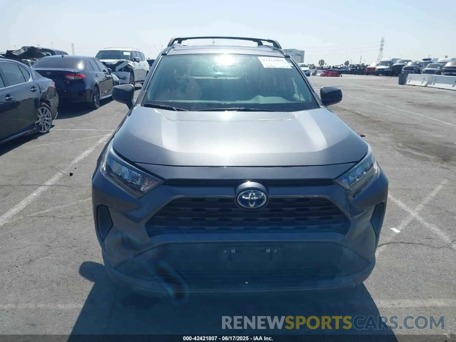 12 Photograph of a damaged car 4T3LWRFV9MU014709 TOYOTA RAV4 HYBRID 2021