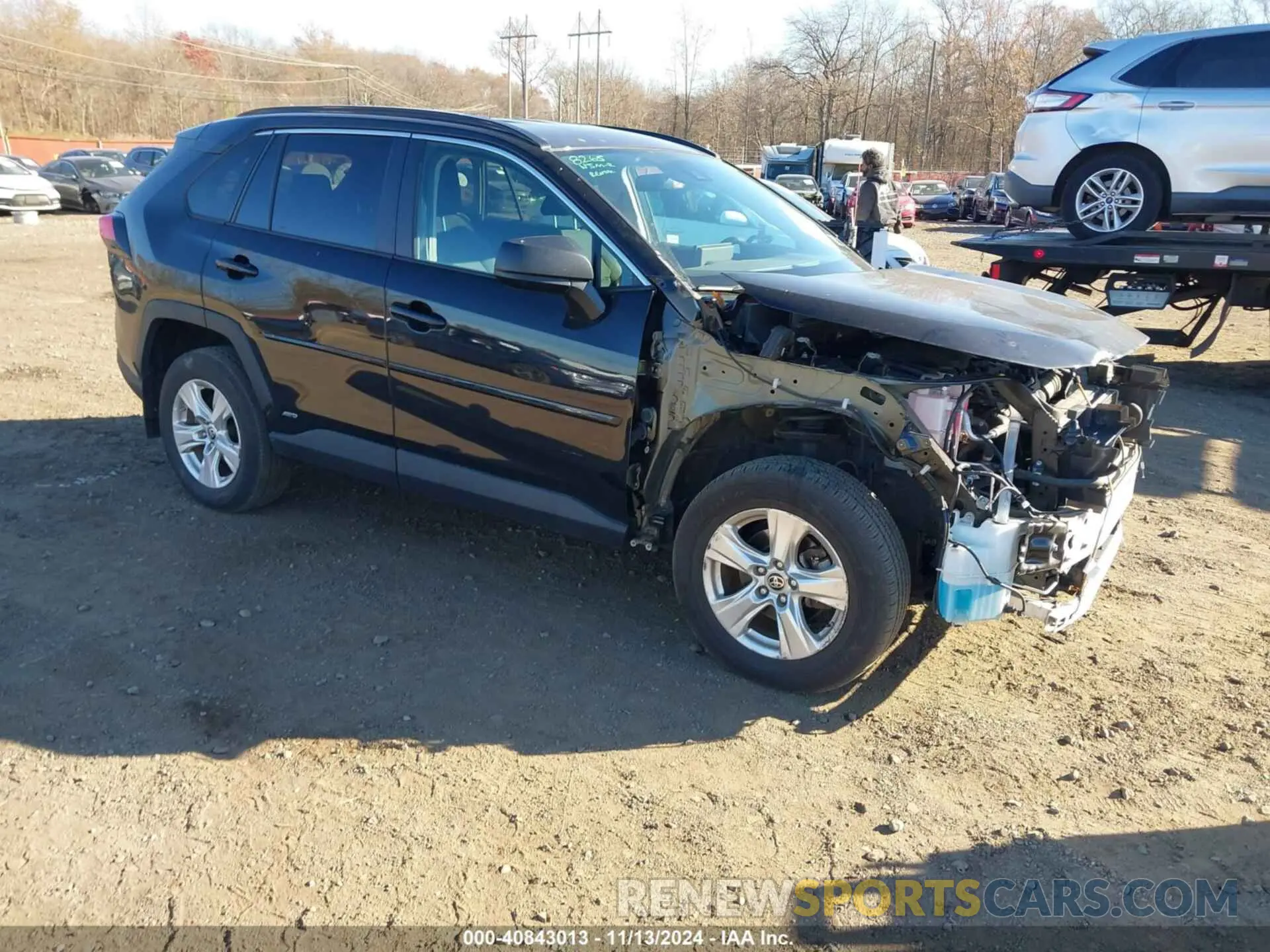 1 Photograph of a damaged car 4T3LWRFV9MU039447 TOYOTA RAV4 HYBRID 2021