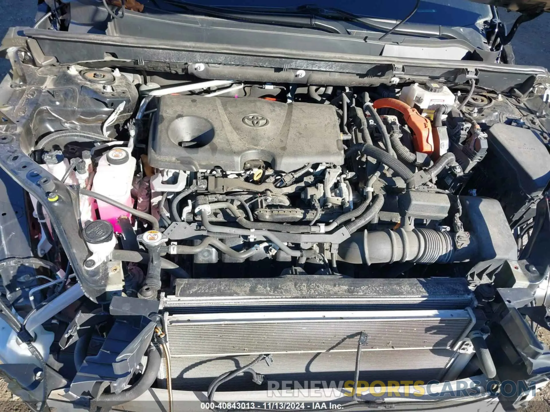 10 Photograph of a damaged car 4T3LWRFV9MU039447 TOYOTA RAV4 HYBRID 2021