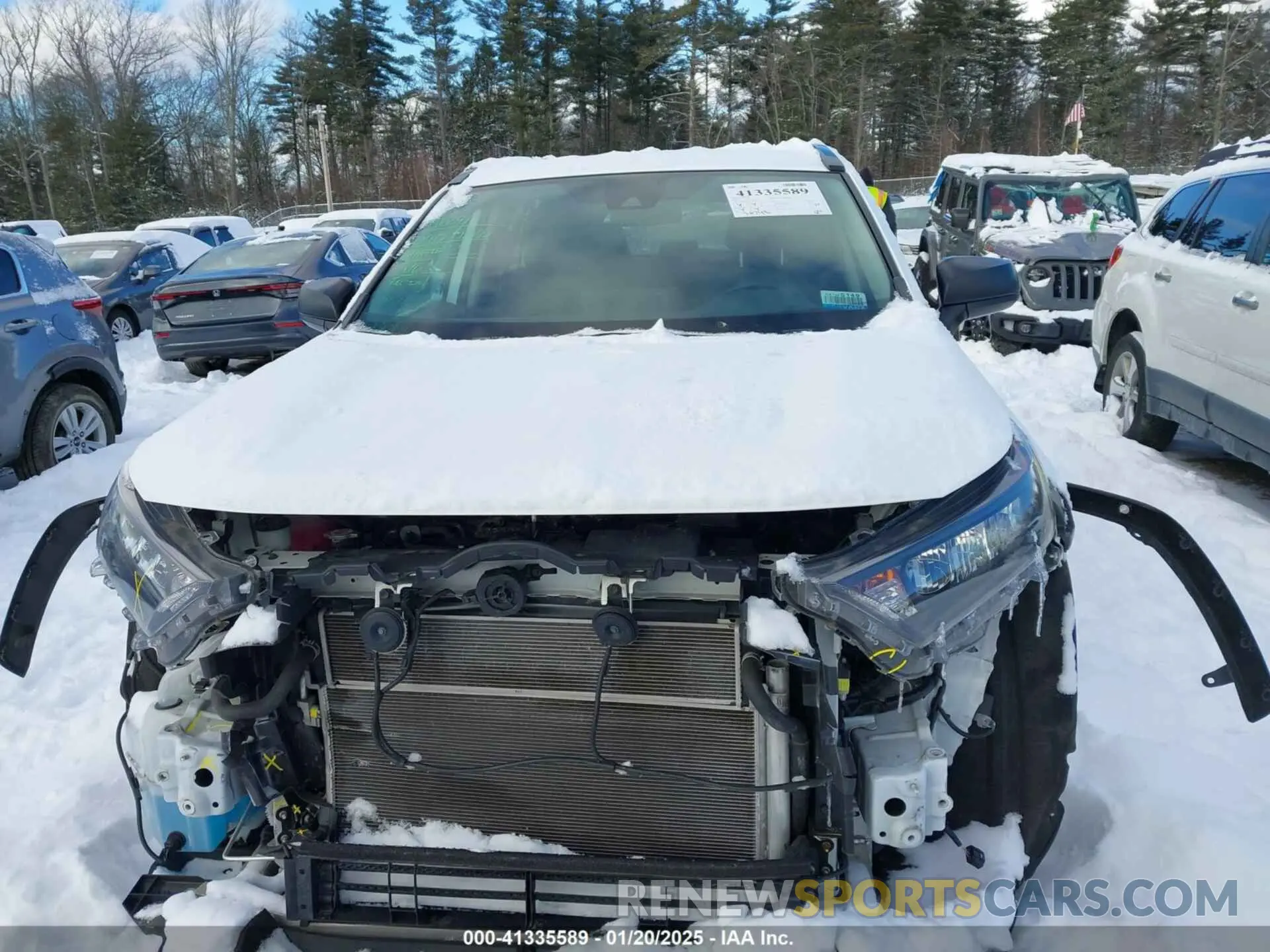 13 Photograph of a damaged car 4T3LWRFV9MU047628 TOYOTA RAV4 HYBRID 2021
