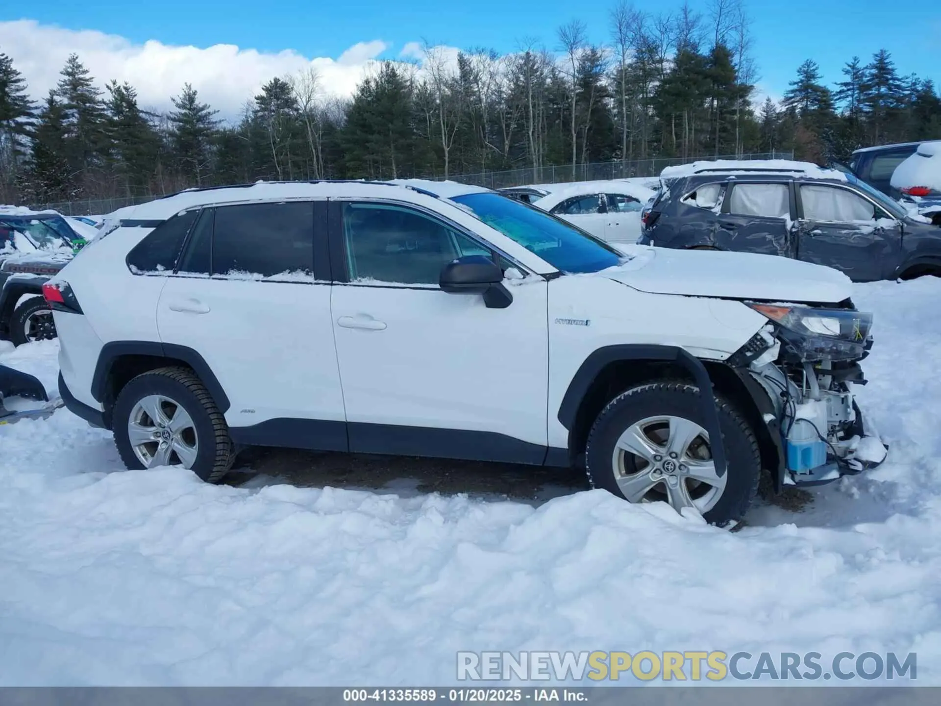14 Photograph of a damaged car 4T3LWRFV9MU047628 TOYOTA RAV4 HYBRID 2021