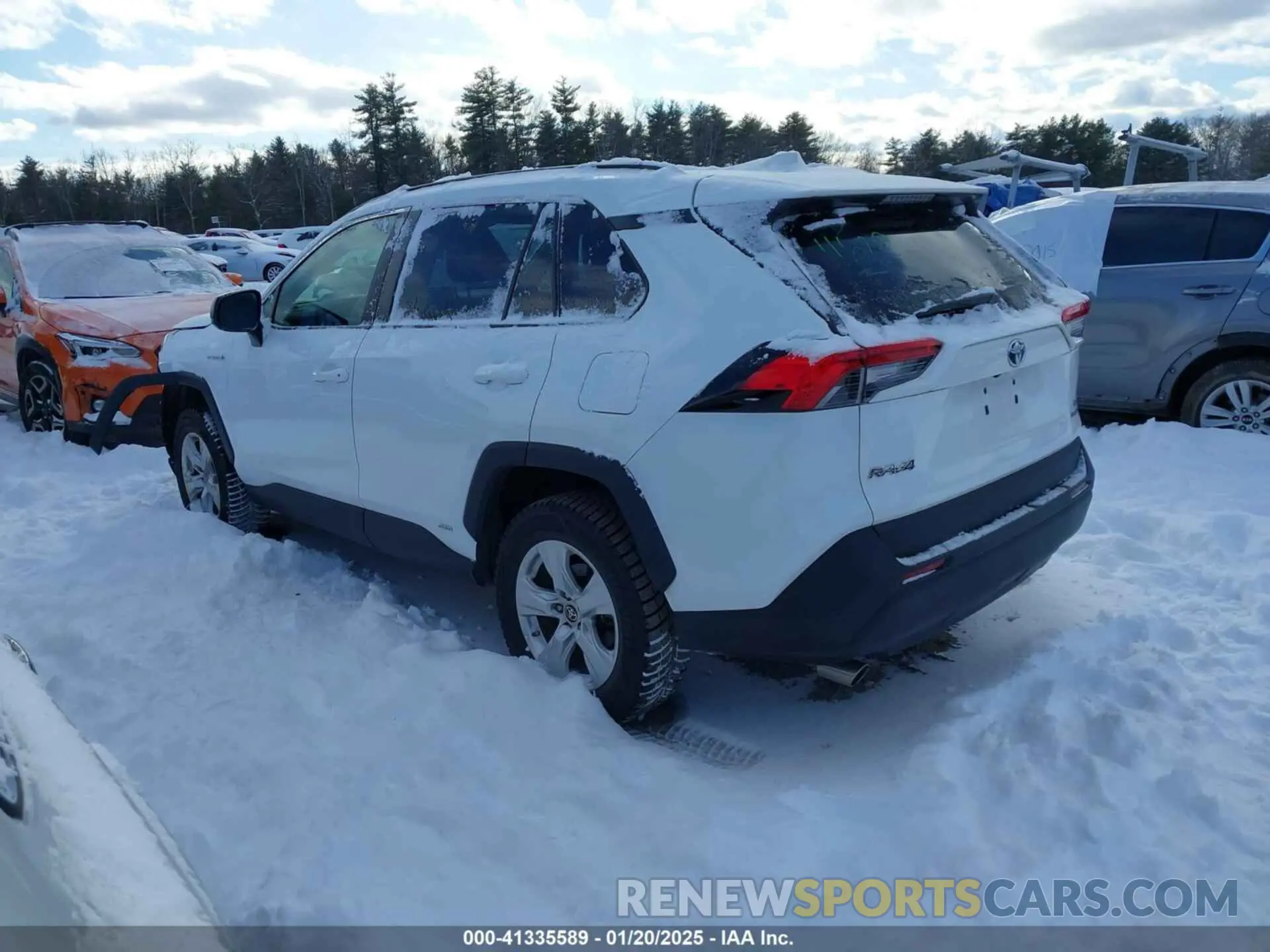 3 Photograph of a damaged car 4T3LWRFV9MU047628 TOYOTA RAV4 HYBRID 2021