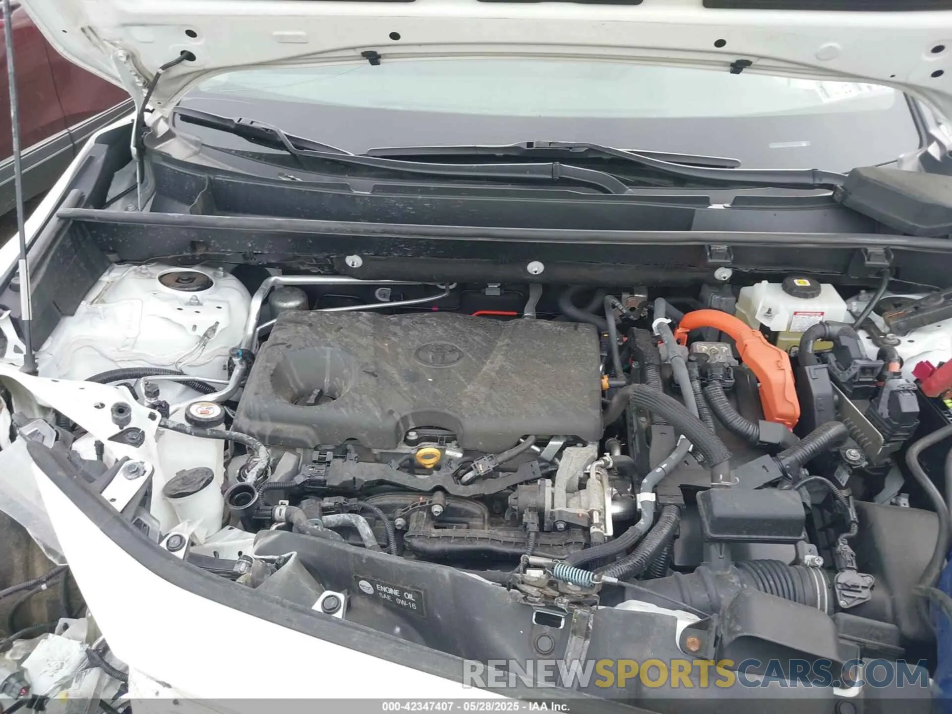10 Photograph of a damaged car 4T3LWRFVXMU025282 TOYOTA RAV4 HYBRID 2021
