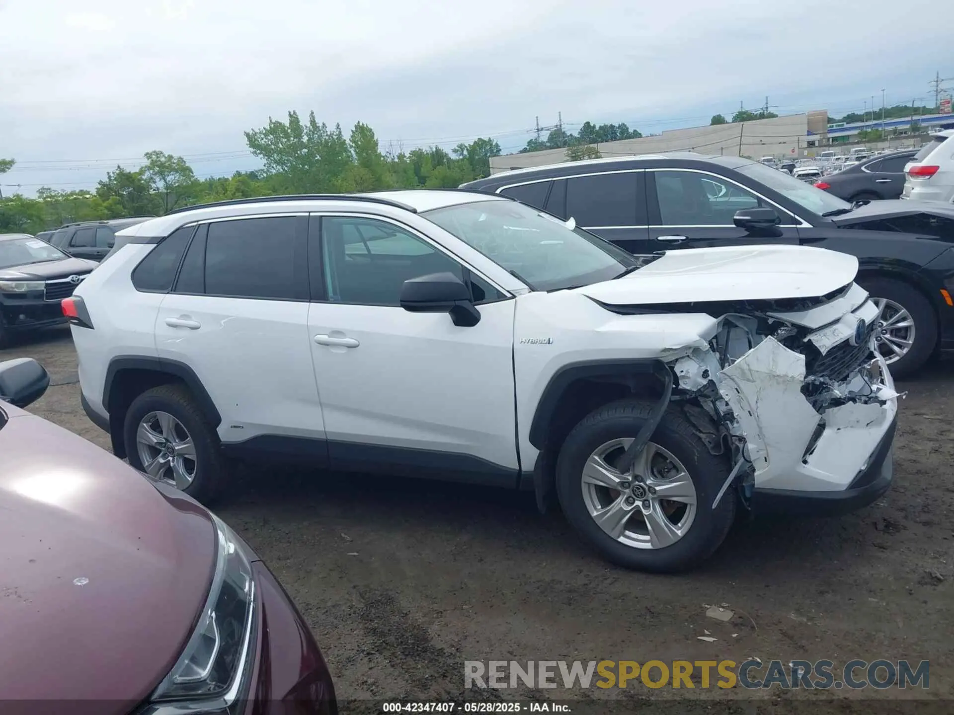 13 Photograph of a damaged car 4T3LWRFVXMU025282 TOYOTA RAV4 HYBRID 2021