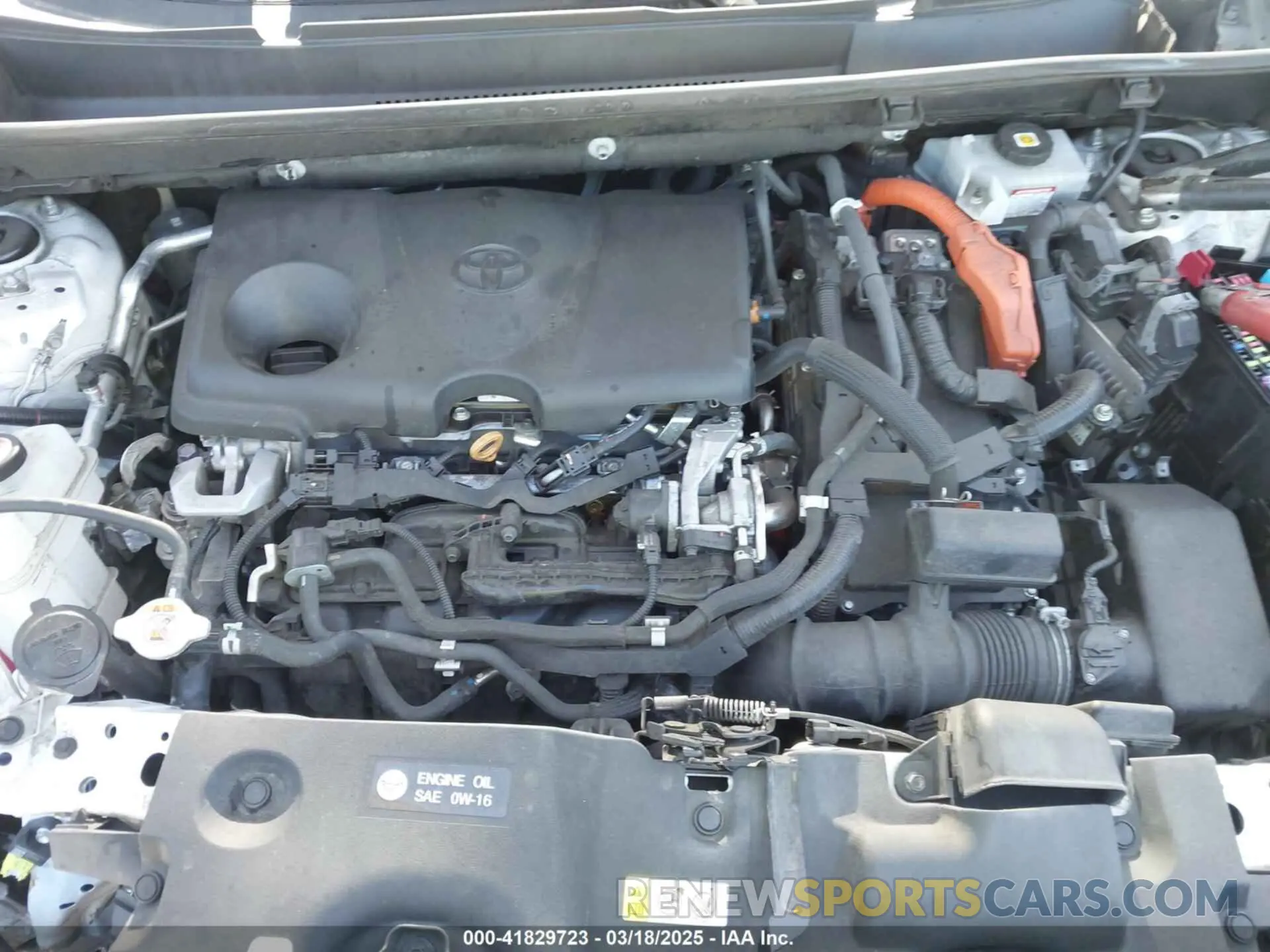 10 Photograph of a damaged car 4T3M6RFV7MU027172 TOYOTA RAV4 HYBRID 2021