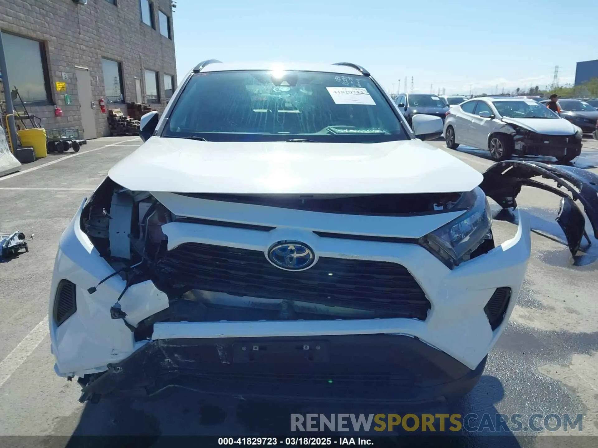 13 Photograph of a damaged car 4T3M6RFV7MU027172 TOYOTA RAV4 HYBRID 2021
