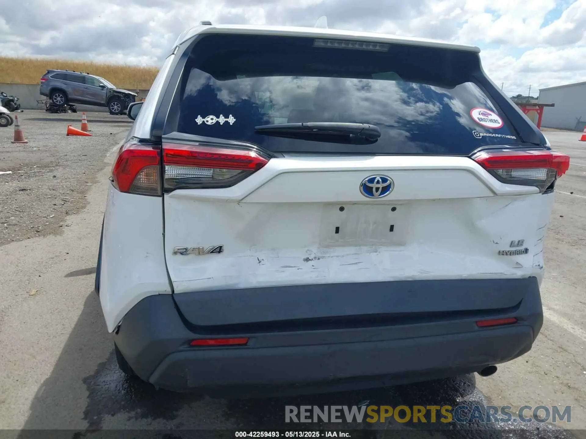 6 Photograph of a damaged car 4T3M6RFVXMU006462 TOYOTA RAV4 HYBRID 2021