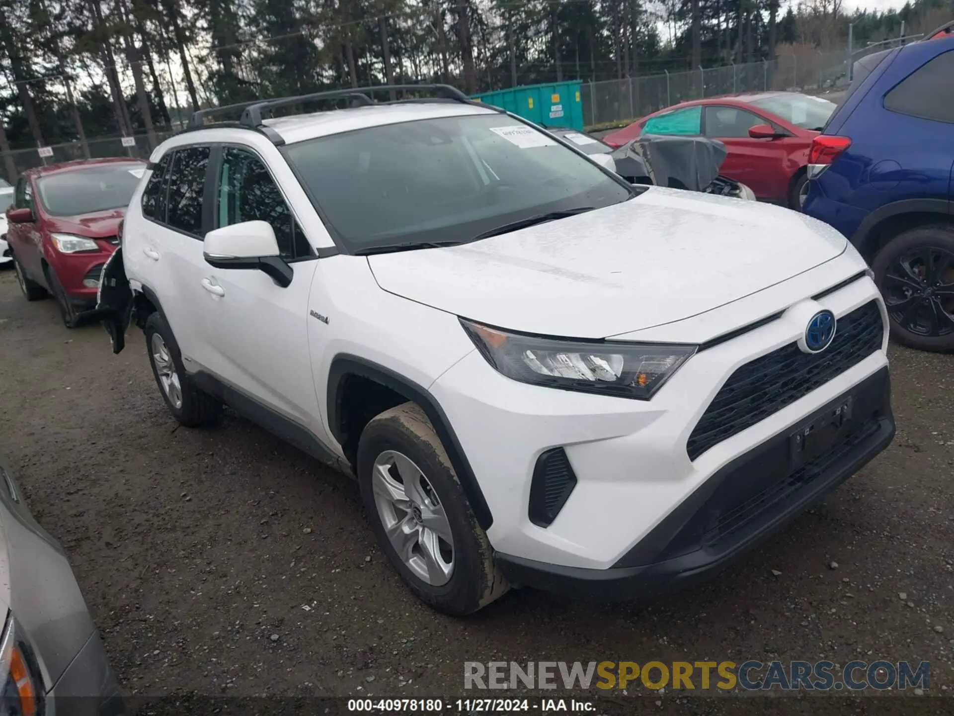 1 Photograph of a damaged car 4T3MWRFV2MU047488 TOYOTA RAV4 HYBRID 2021