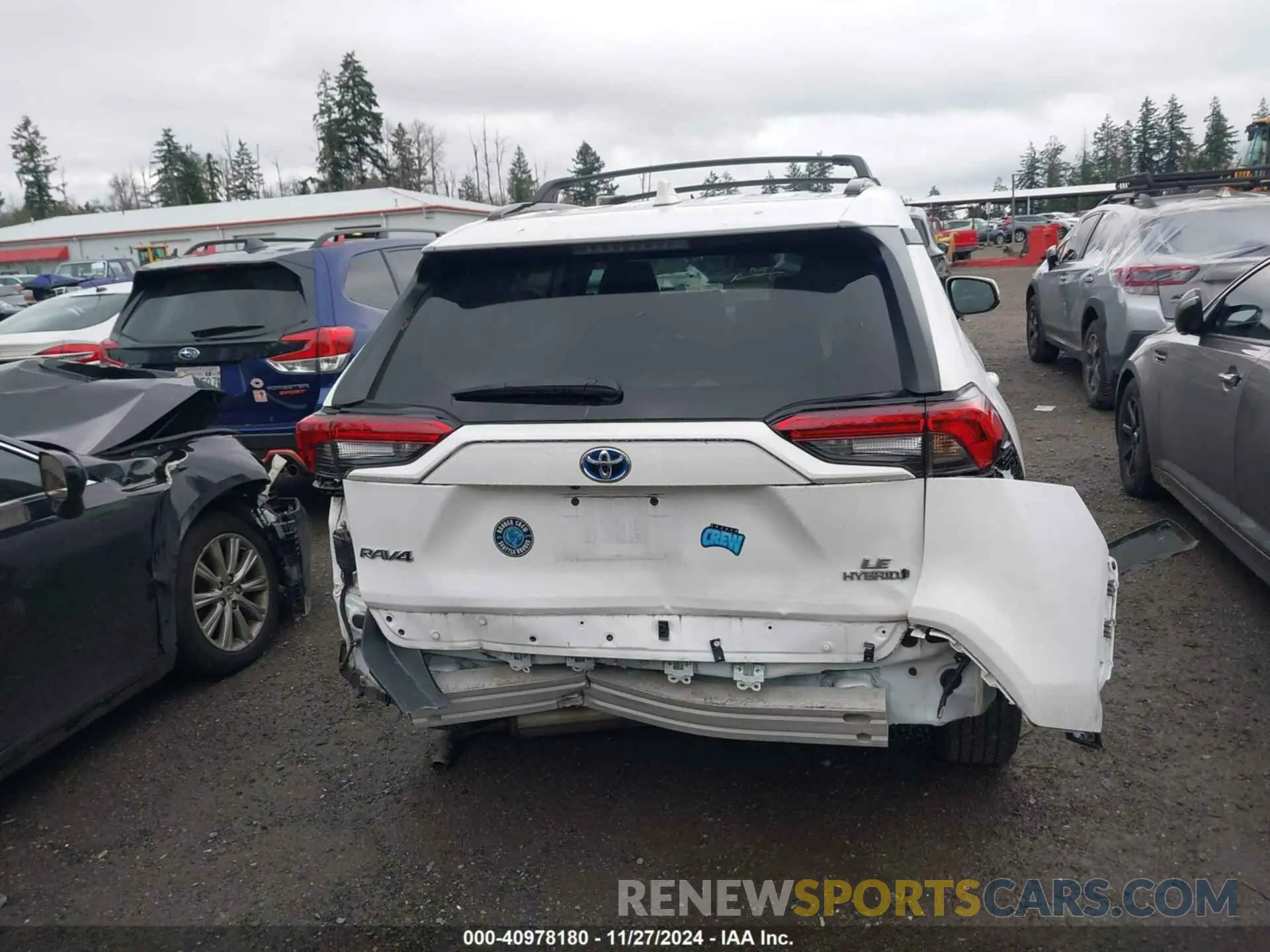 16 Photograph of a damaged car 4T3MWRFV2MU047488 TOYOTA RAV4 HYBRID 2021
