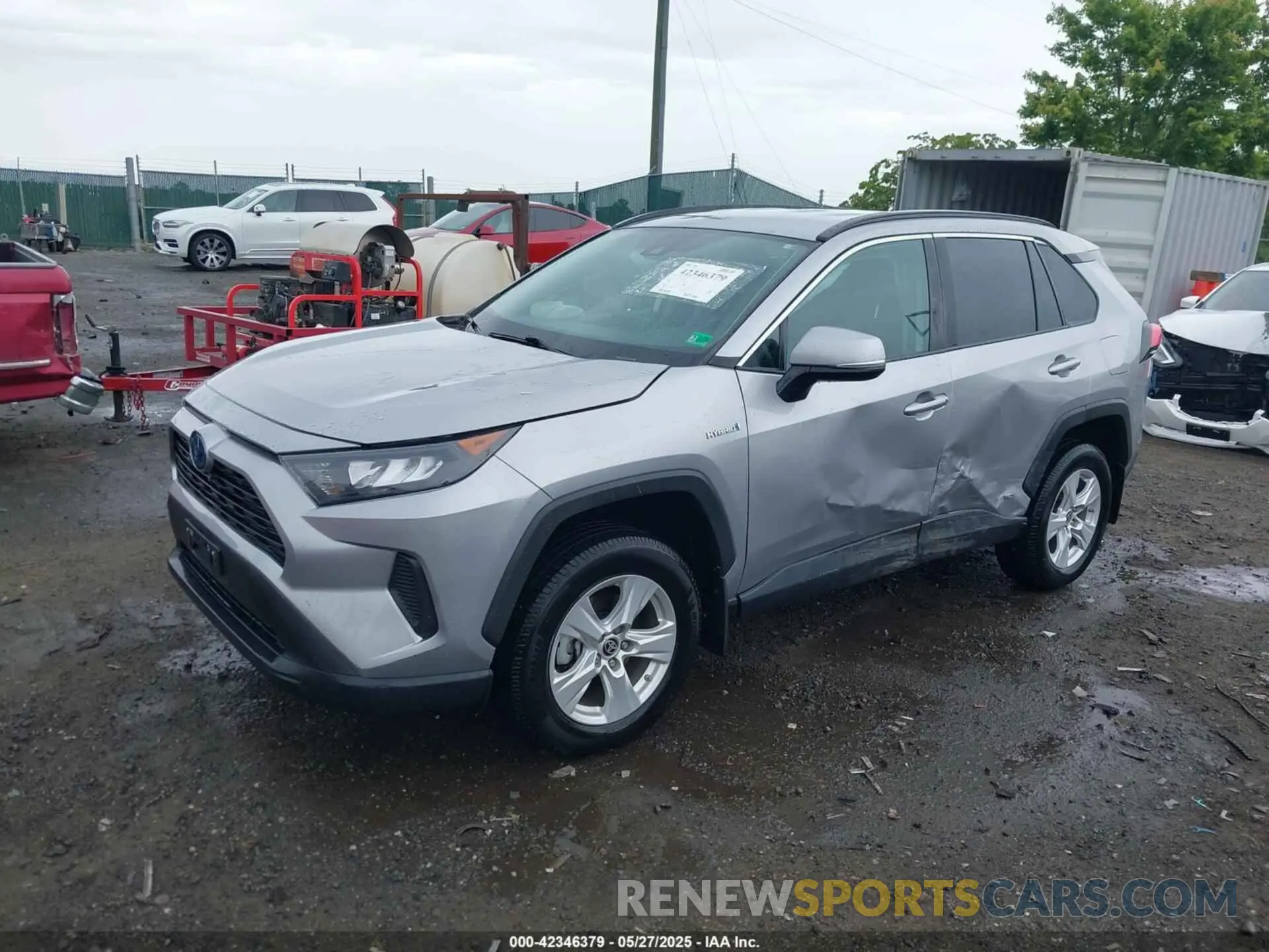 2 Photograph of a damaged car 4T3MWRFV3MU016699 TOYOTA RAV4 HYBRID 2021