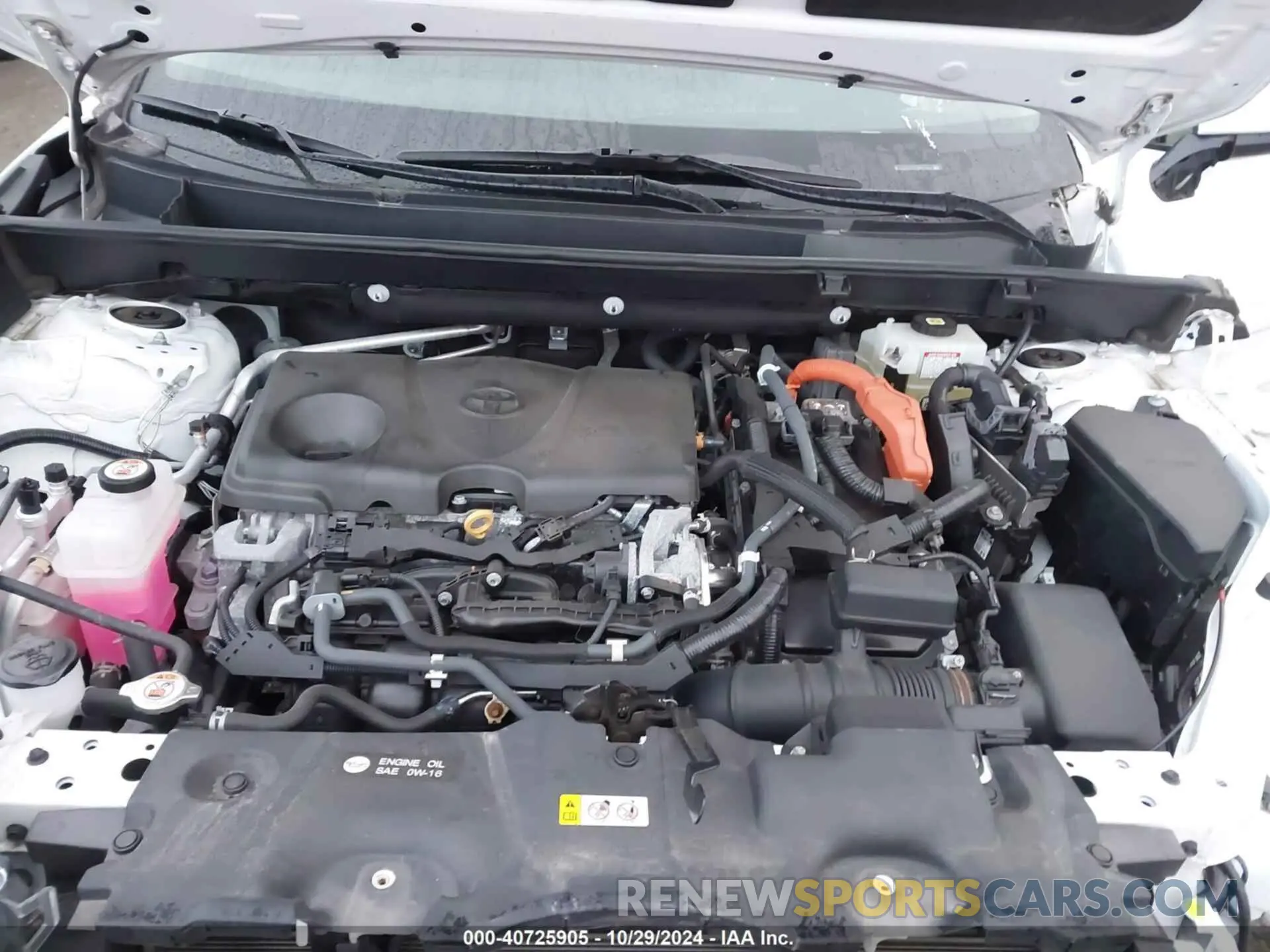 10 Photograph of a damaged car 4T3MWRFV3MU017772 TOYOTA RAV4 HYBRID 2021