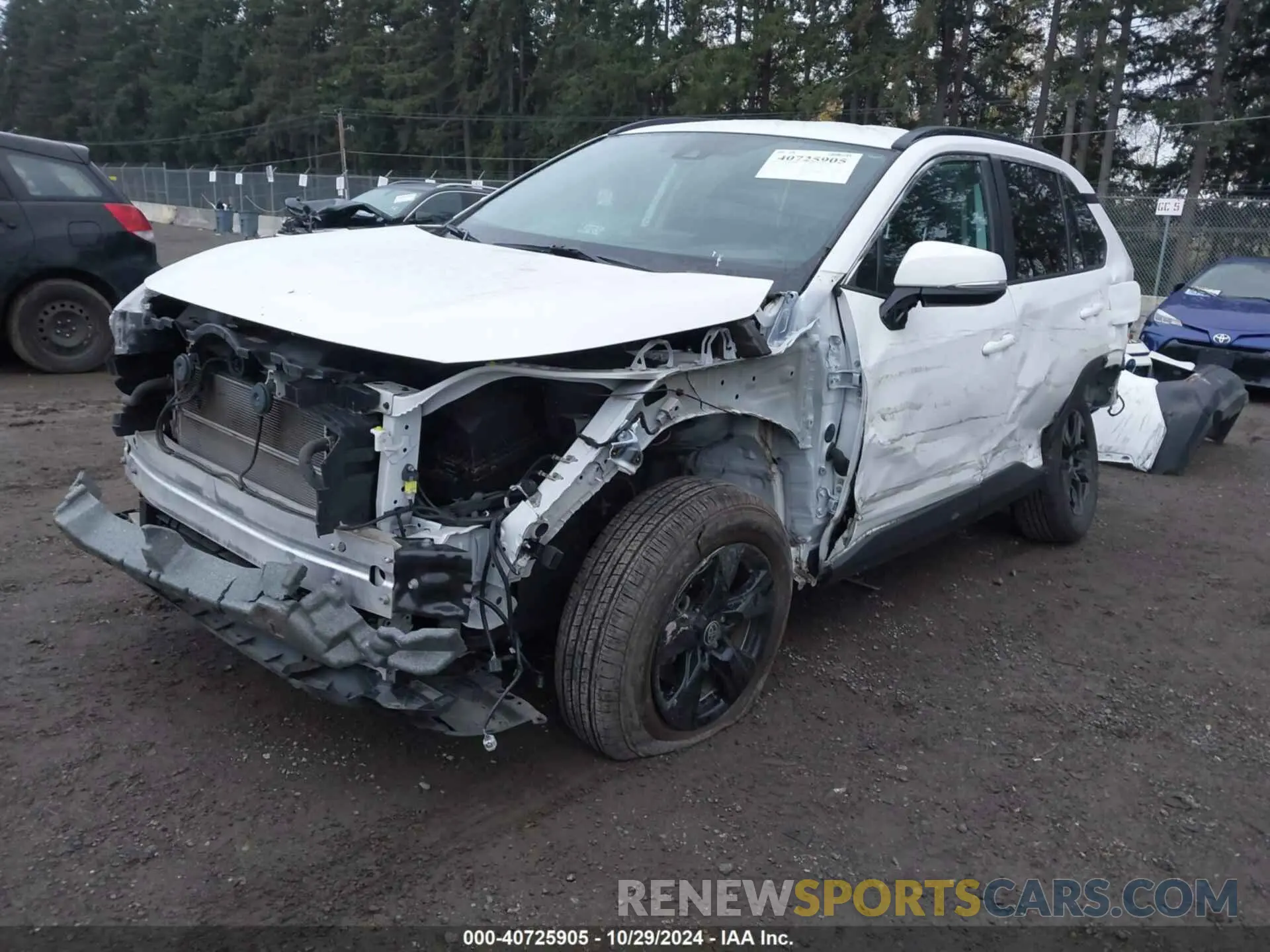 2 Photograph of a damaged car 4T3MWRFV3MU017772 TOYOTA RAV4 HYBRID 2021