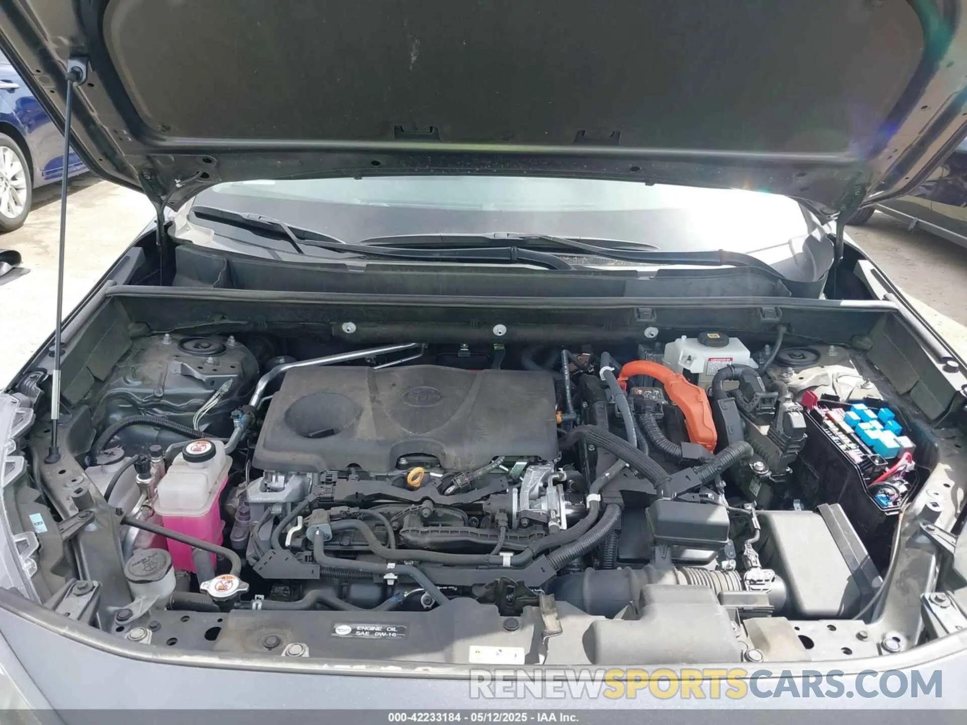 10 Photograph of a damaged car 4T3MWRFV3MU048813 TOYOTA RAV4 HYBRID 2021