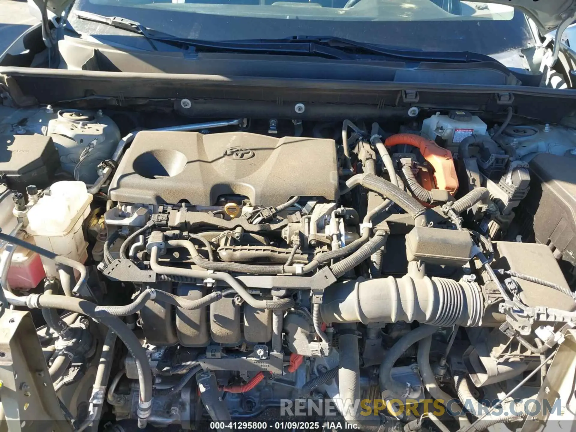 10 Photograph of a damaged car 4T3R6RFV0MU015130 TOYOTA RAV4 HYBRID 2021