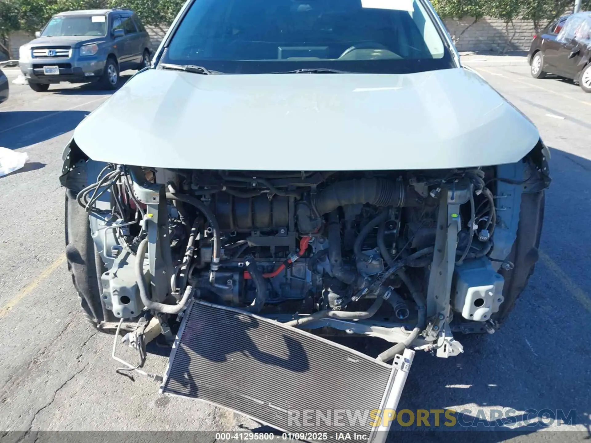 6 Photograph of a damaged car 4T3R6RFV0MU015130 TOYOTA RAV4 HYBRID 2021