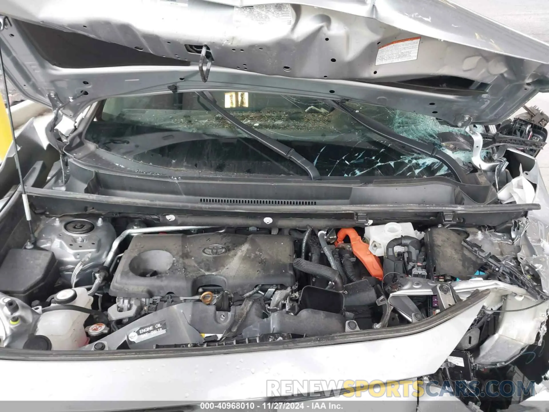 10 Photograph of a damaged car 4T3R6RFV7MU025816 TOYOTA RAV4 HYBRID 2021