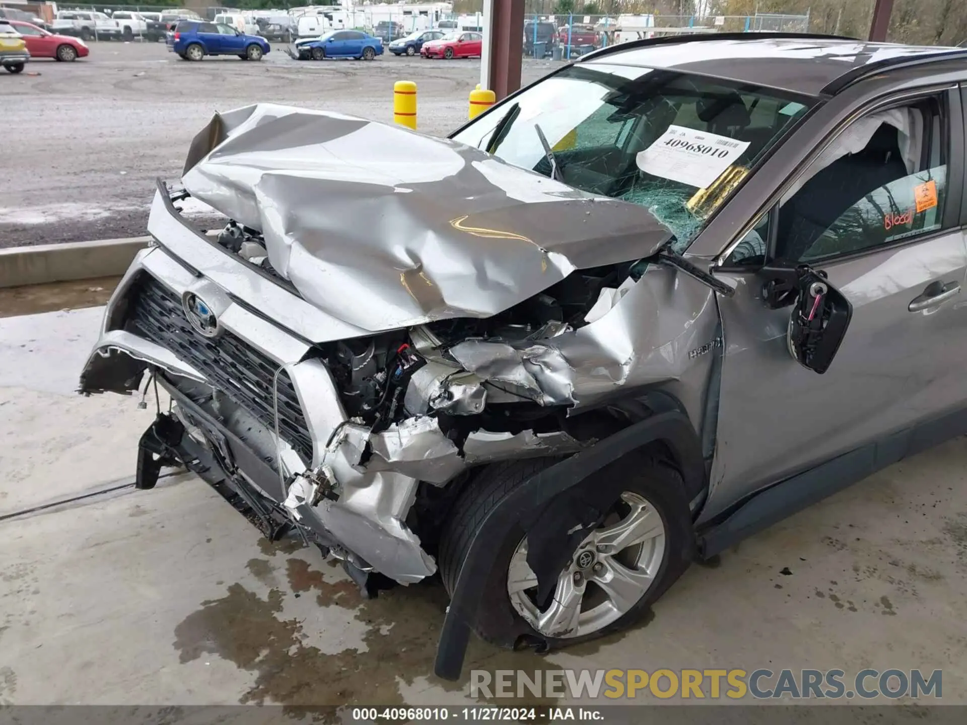 6 Photograph of a damaged car 4T3R6RFV7MU025816 TOYOTA RAV4 HYBRID 2021