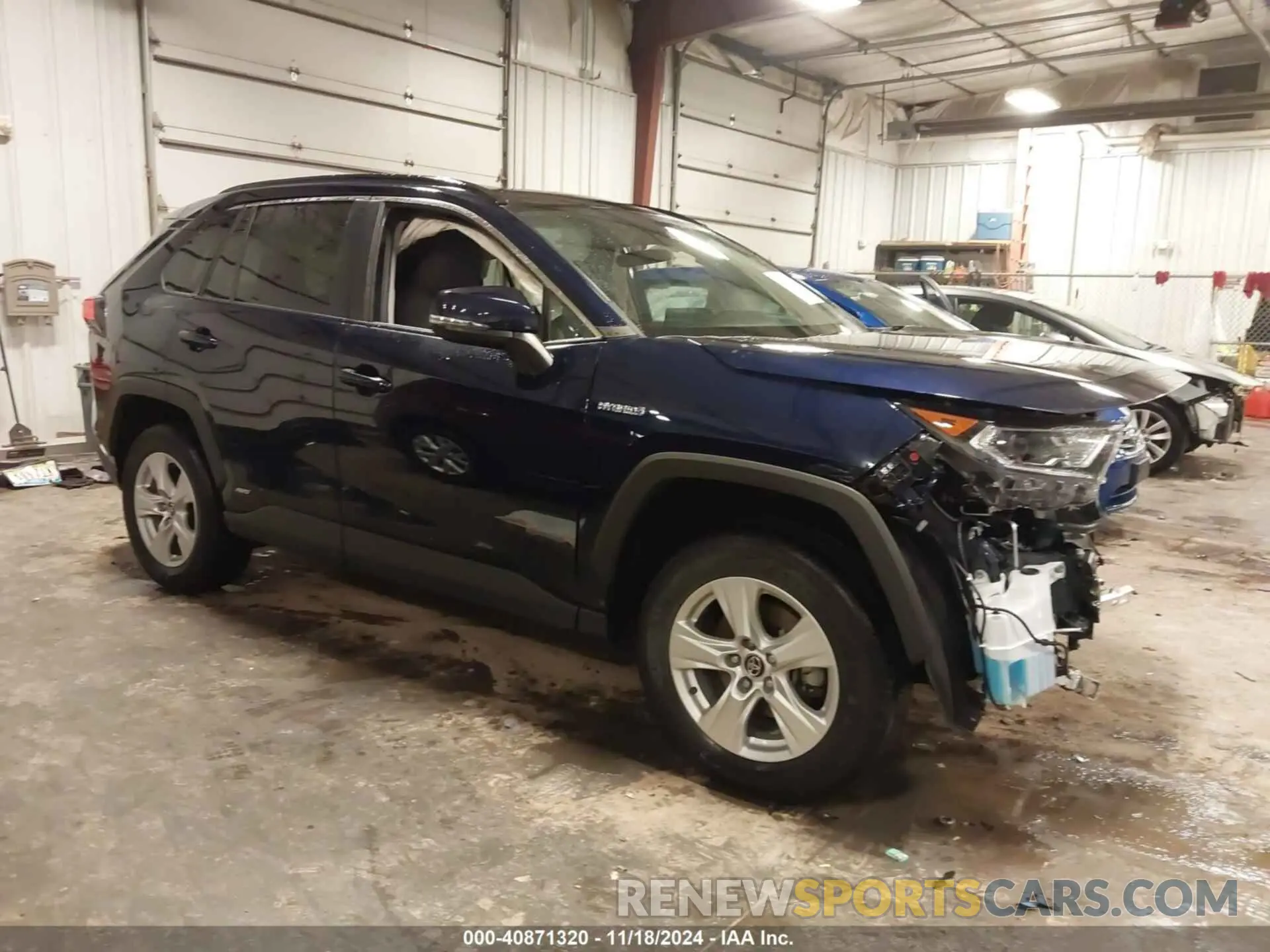 1 Photograph of a damaged car 4T3R6RFV8MU016574 TOYOTA RAV4 HYBRID 2021