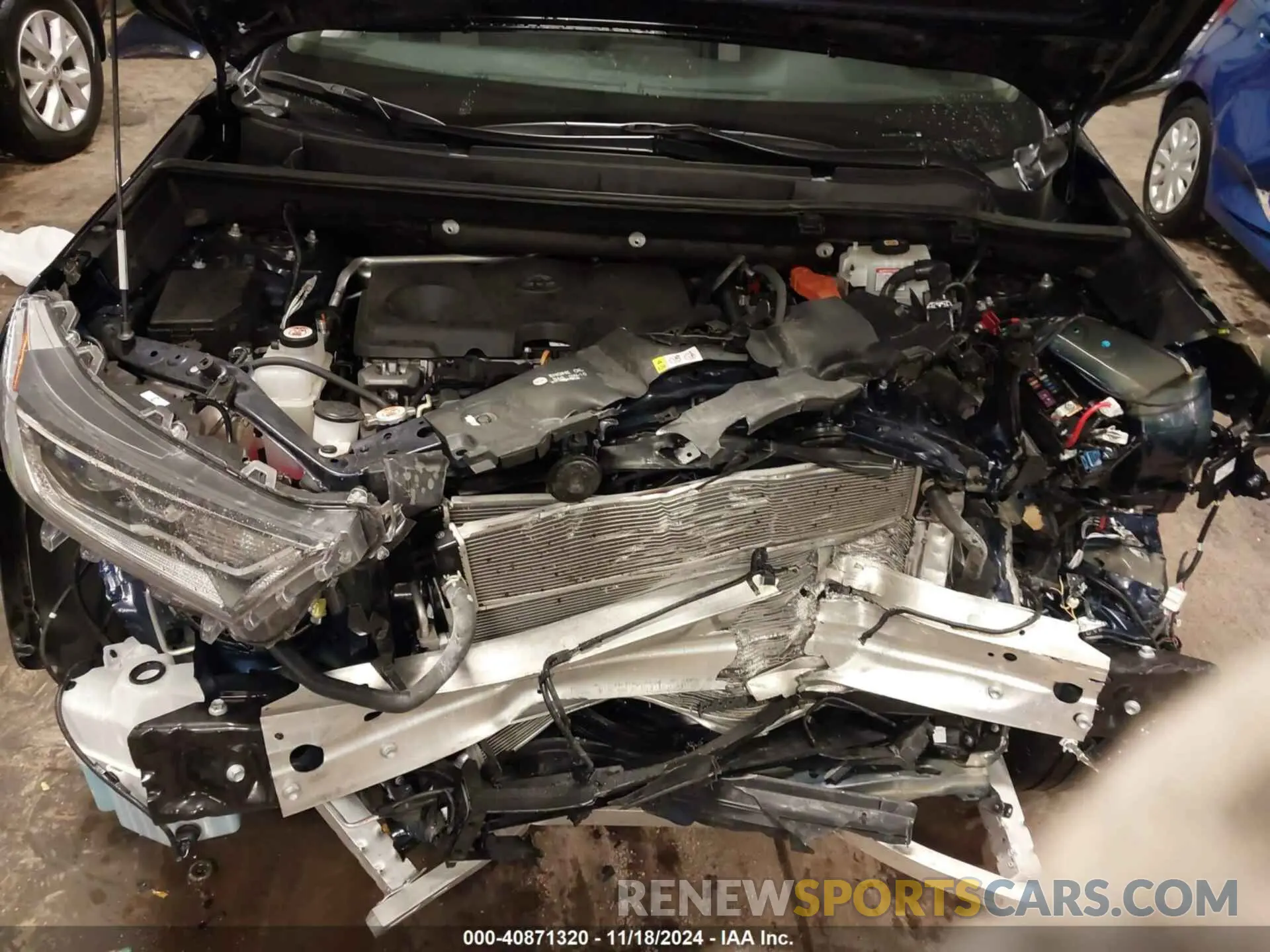 10 Photograph of a damaged car 4T3R6RFV8MU016574 TOYOTA RAV4 HYBRID 2021