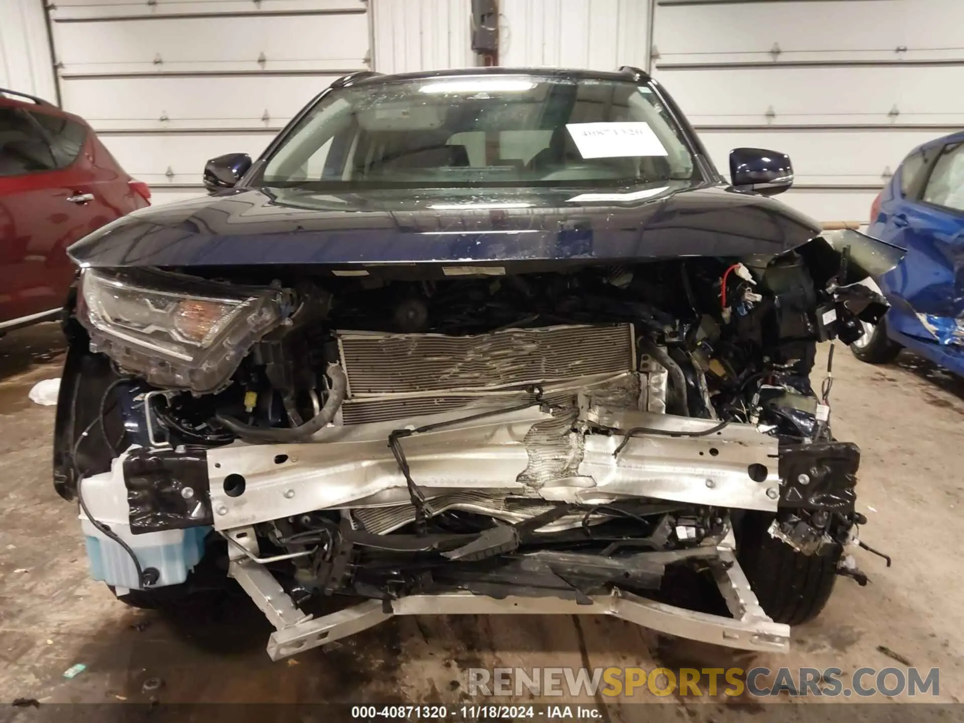 12 Photograph of a damaged car 4T3R6RFV8MU016574 TOYOTA RAV4 HYBRID 2021