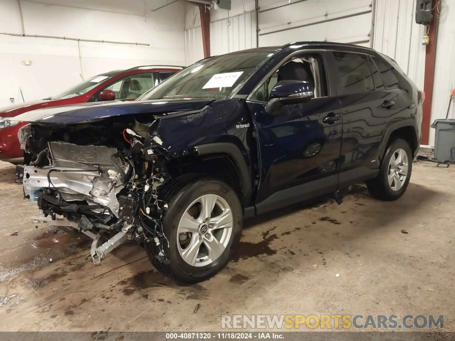 2 Photograph of a damaged car 4T3R6RFV8MU016574 TOYOTA RAV4 HYBRID 2021