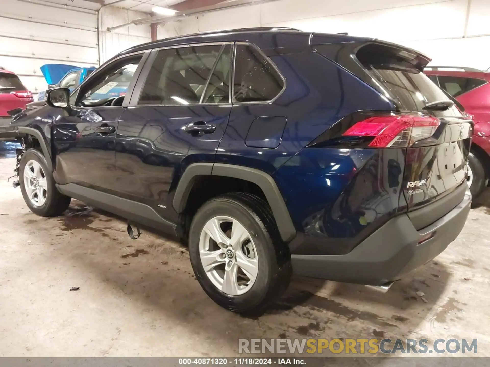 3 Photograph of a damaged car 4T3R6RFV8MU016574 TOYOTA RAV4 HYBRID 2021