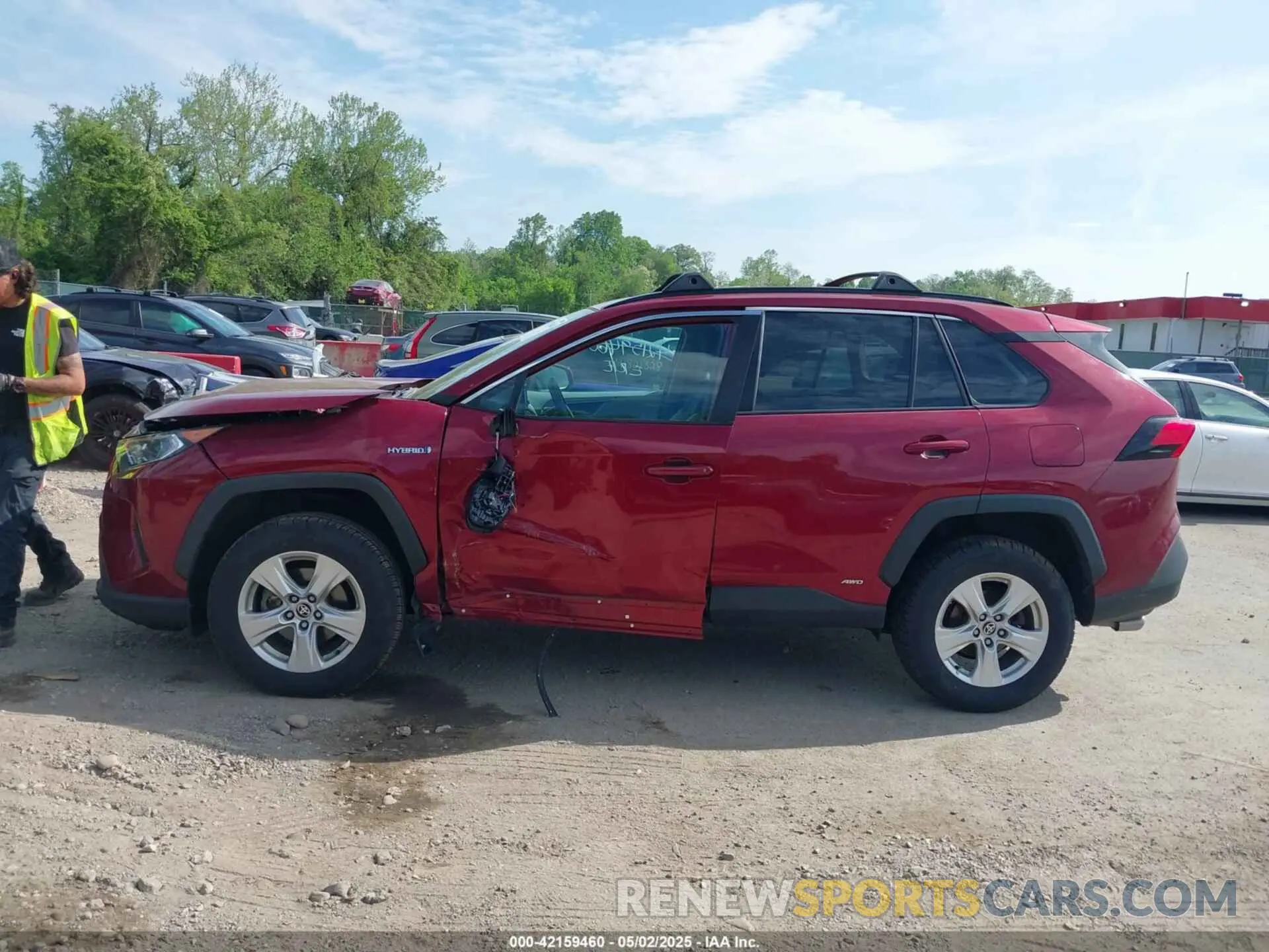15 Photograph of a damaged car 4T3R6RFV8MU030460 TOYOTA RAV4 HYBRID 2021