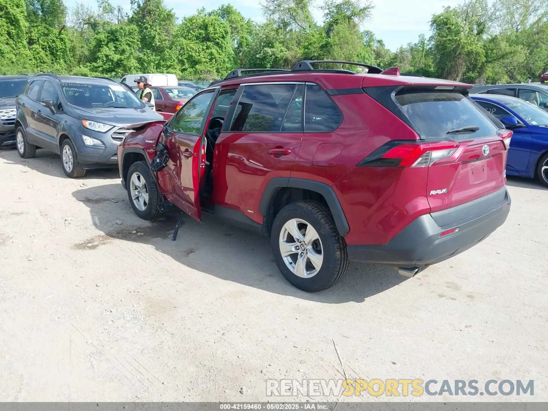 3 Photograph of a damaged car 4T3R6RFV8MU030460 TOYOTA RAV4 HYBRID 2021
