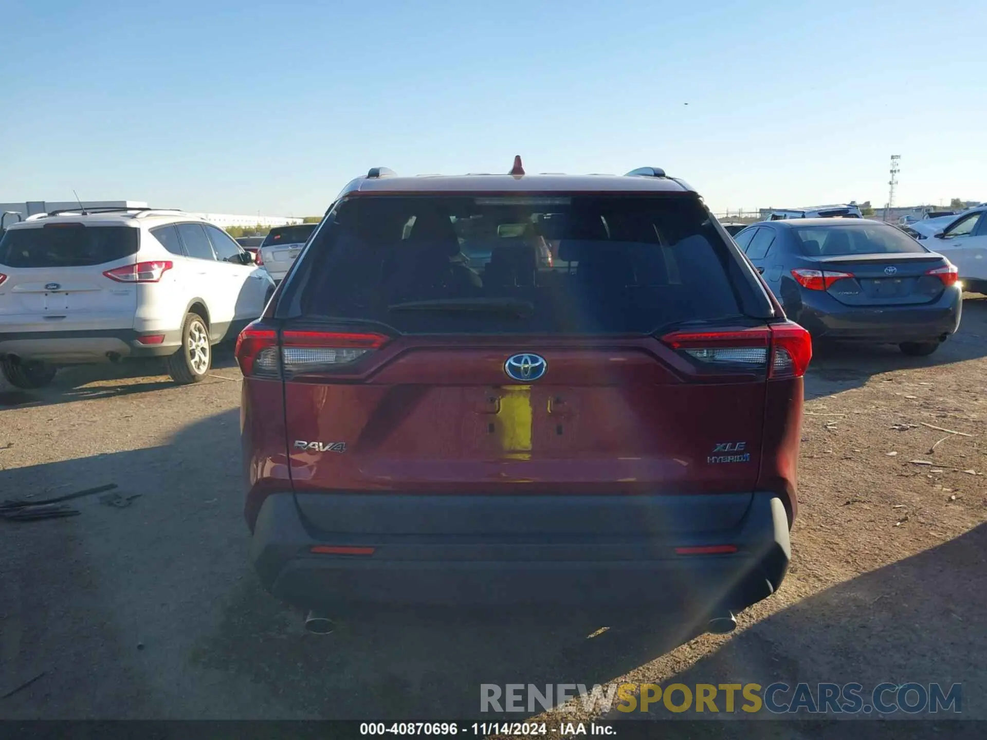 16 Photograph of a damaged car 4T3RWRFV0MU040707 TOYOTA RAV4 HYBRID 2021
