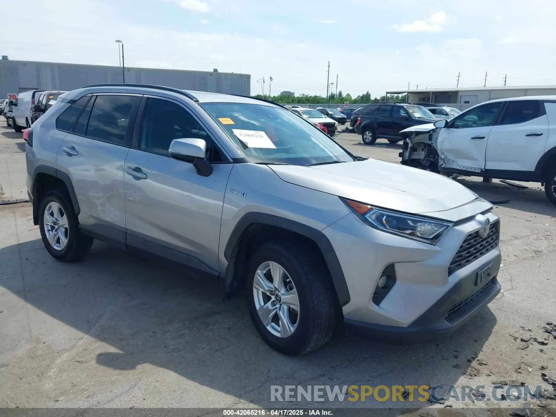 1 Photograph of a damaged car 4T3RWRFV1MU040120 TOYOTA RAV4 HYBRID 2021