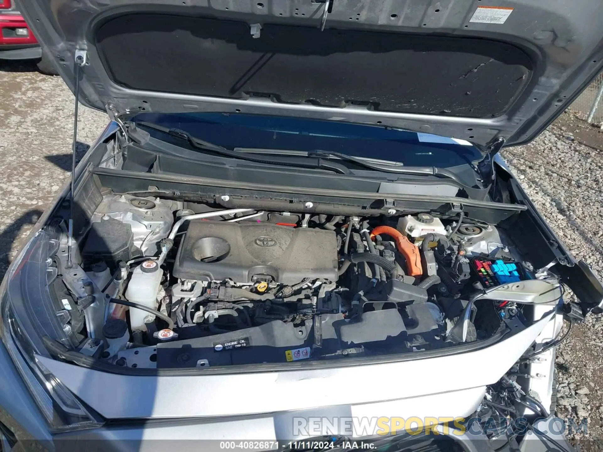 10 Photograph of a damaged car 4T3RWRFV1MU044605 TOYOTA RAV4 HYBRID 2021