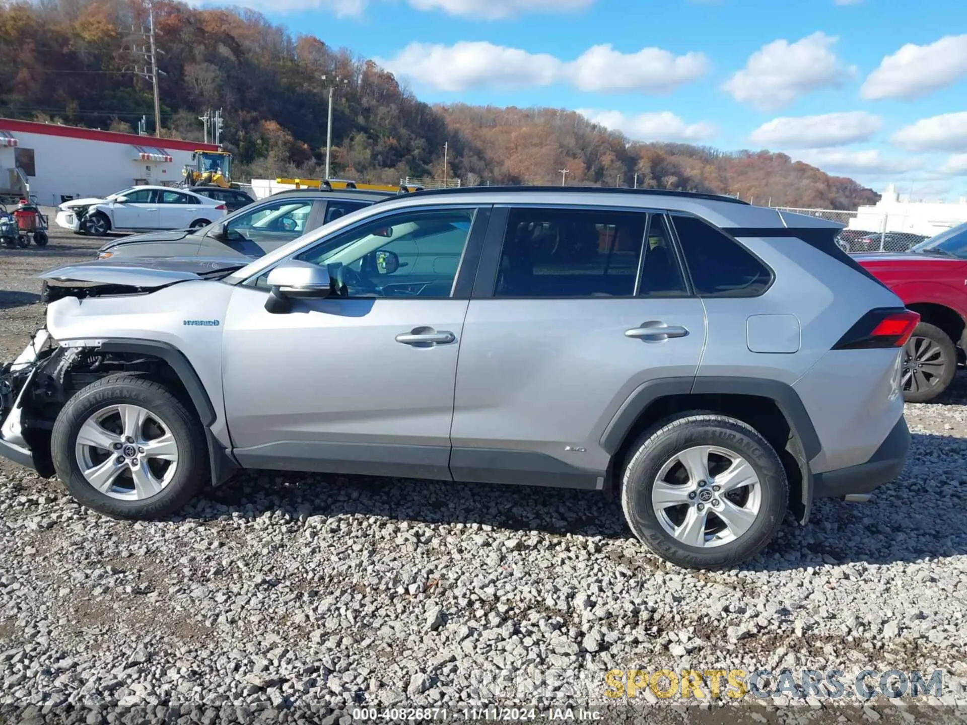 14 Photograph of a damaged car 4T3RWRFV1MU044605 TOYOTA RAV4 HYBRID 2021