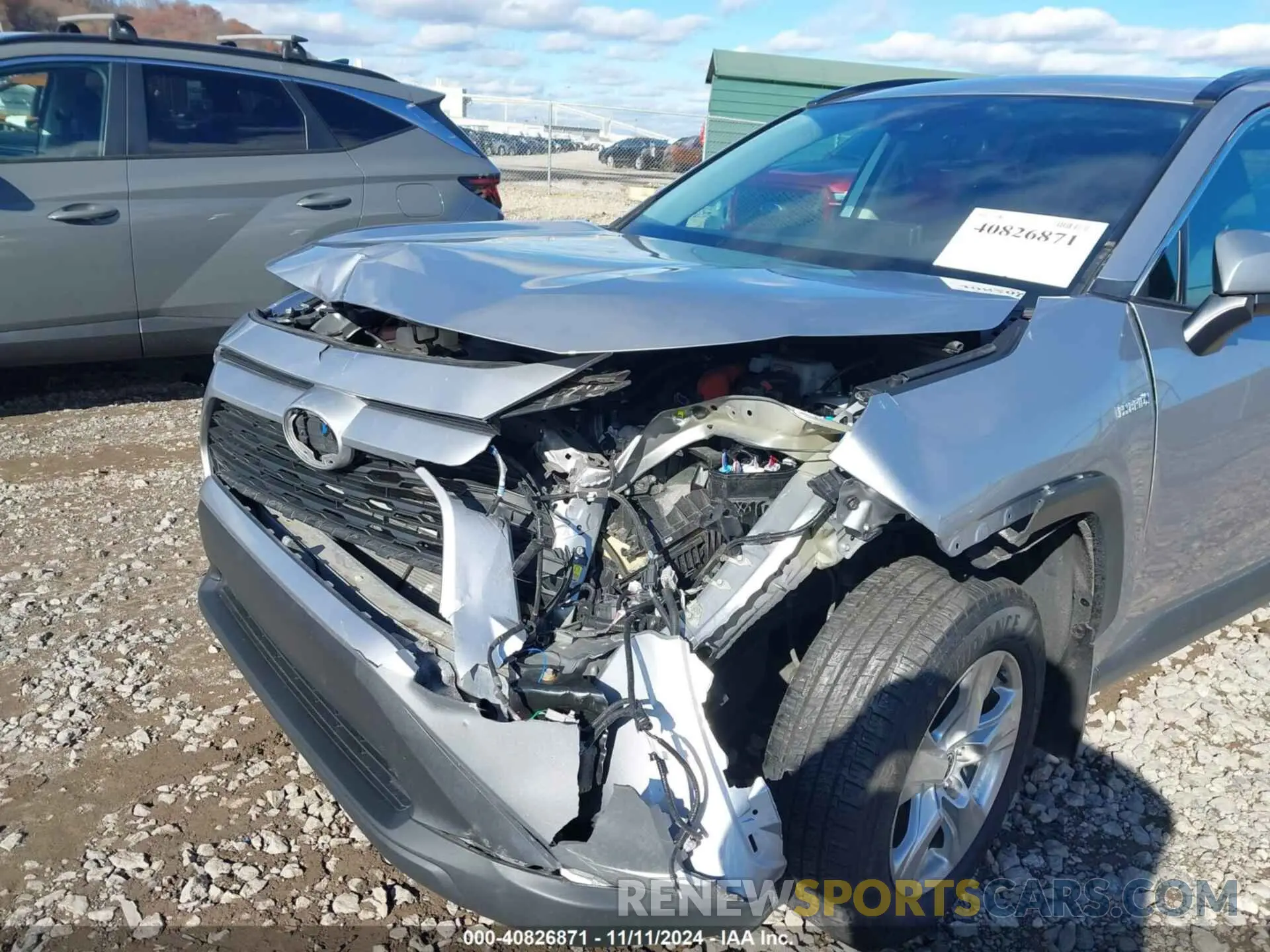 6 Photograph of a damaged car 4T3RWRFV1MU044605 TOYOTA RAV4 HYBRID 2021