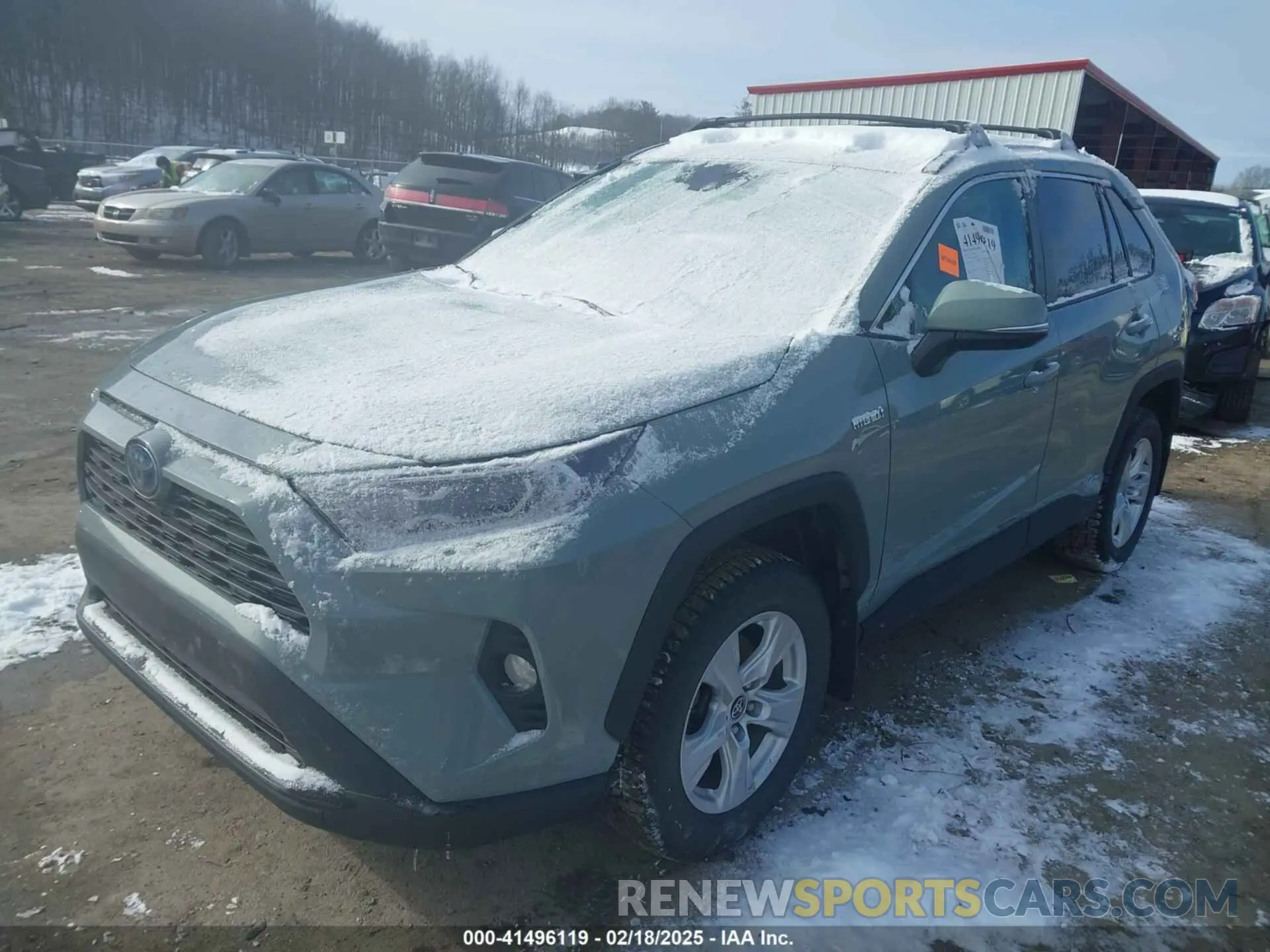 2 Photograph of a damaged car 4T3RWRFV2MU024587 TOYOTA RAV4 HYBRID 2021