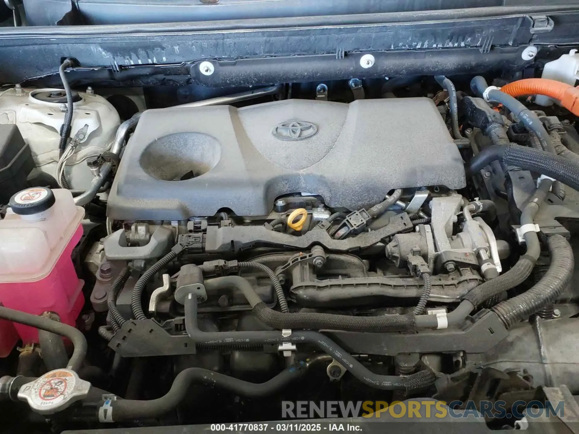 10 Photograph of a damaged car 4T3RWRFV2MU040854 TOYOTA RAV4 HYBRID 2021