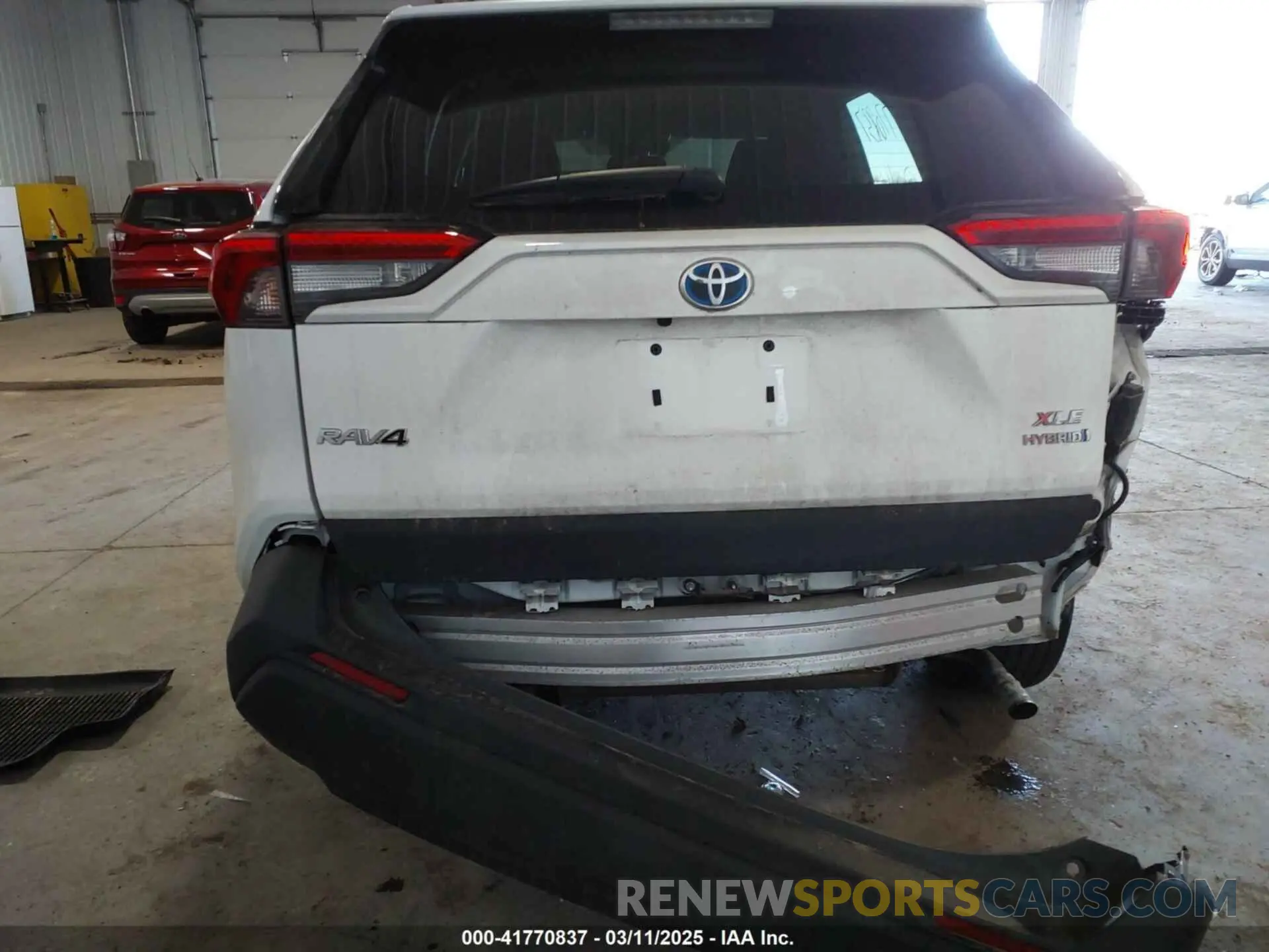 6 Photograph of a damaged car 4T3RWRFV2MU040854 TOYOTA RAV4 HYBRID 2021