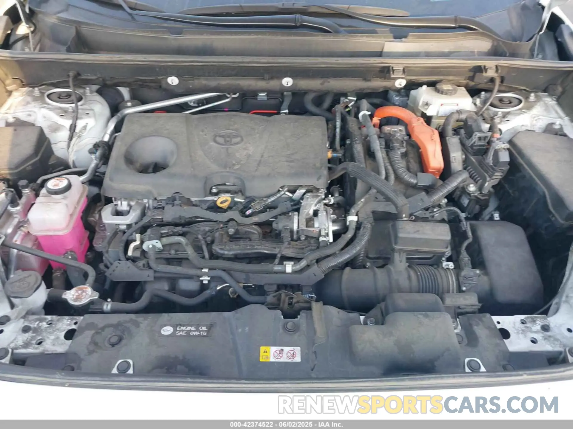 10 Photograph of a damaged car 4T3RWRFV3MU032813 TOYOTA RAV4 HYBRID 2021