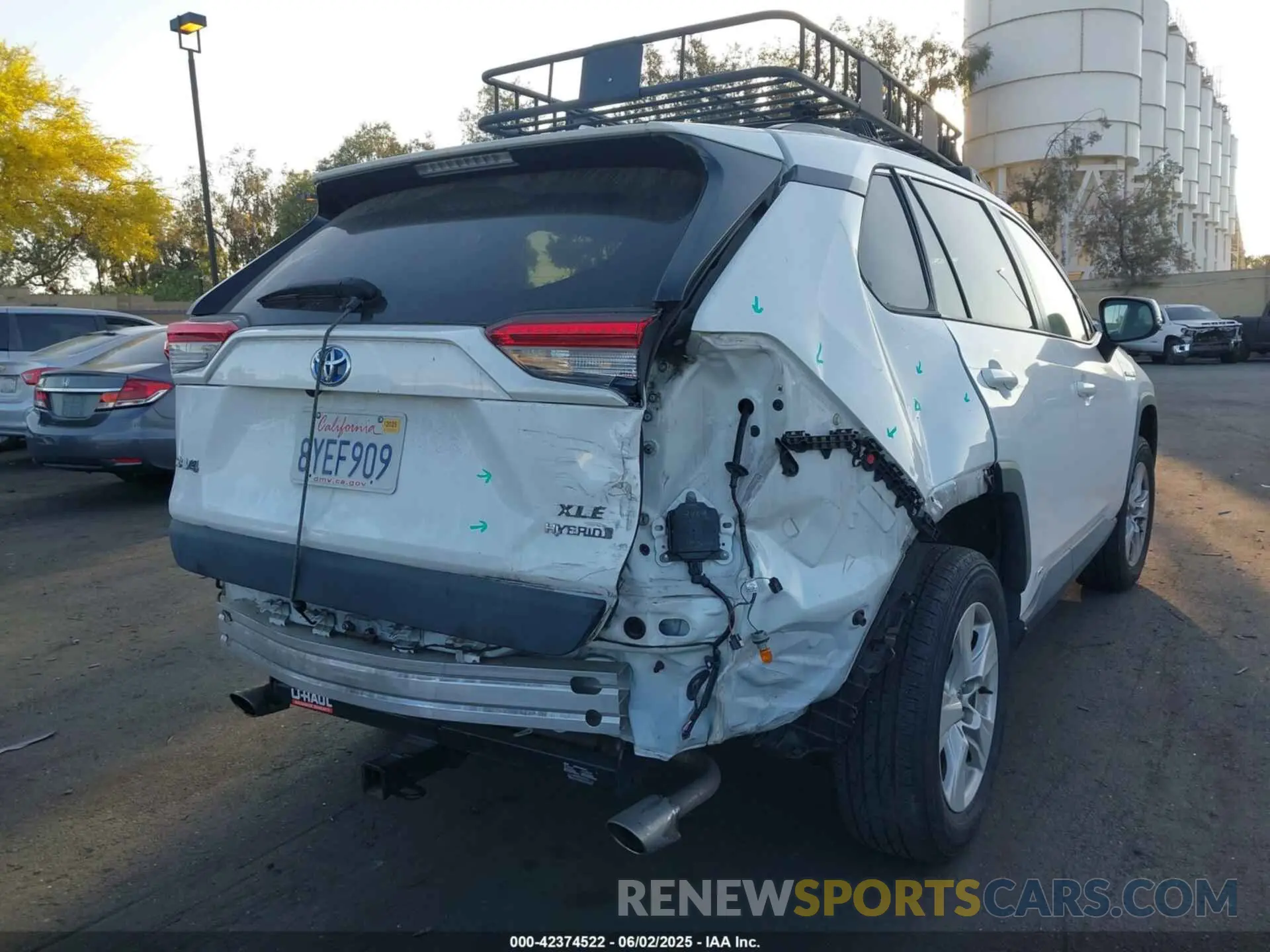 6 Photograph of a damaged car 4T3RWRFV3MU032813 TOYOTA RAV4 HYBRID 2021