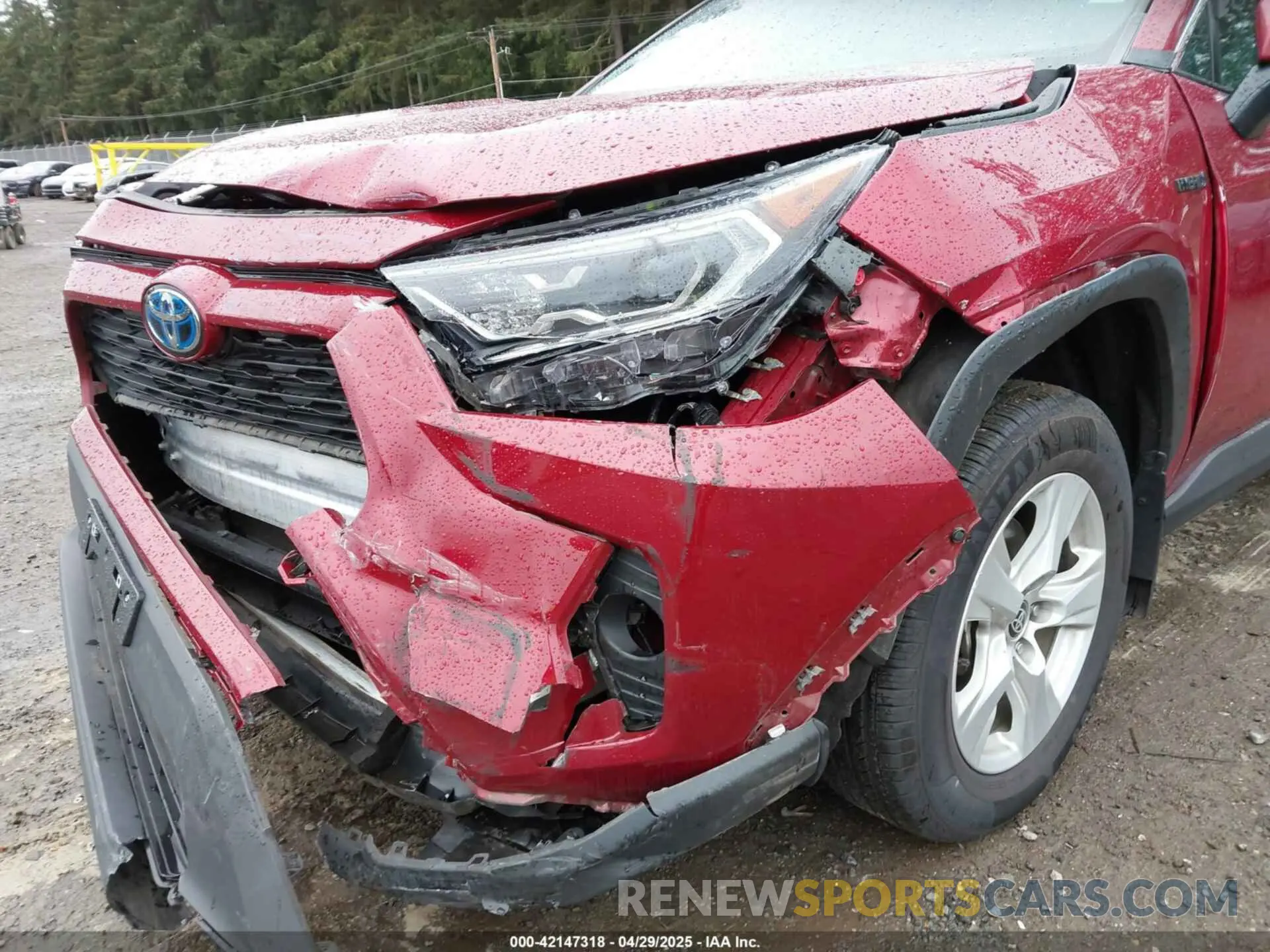 17 Photograph of a damaged car 4T3RWRFV3MU036375 TOYOTA RAV4 HYBRID 2021