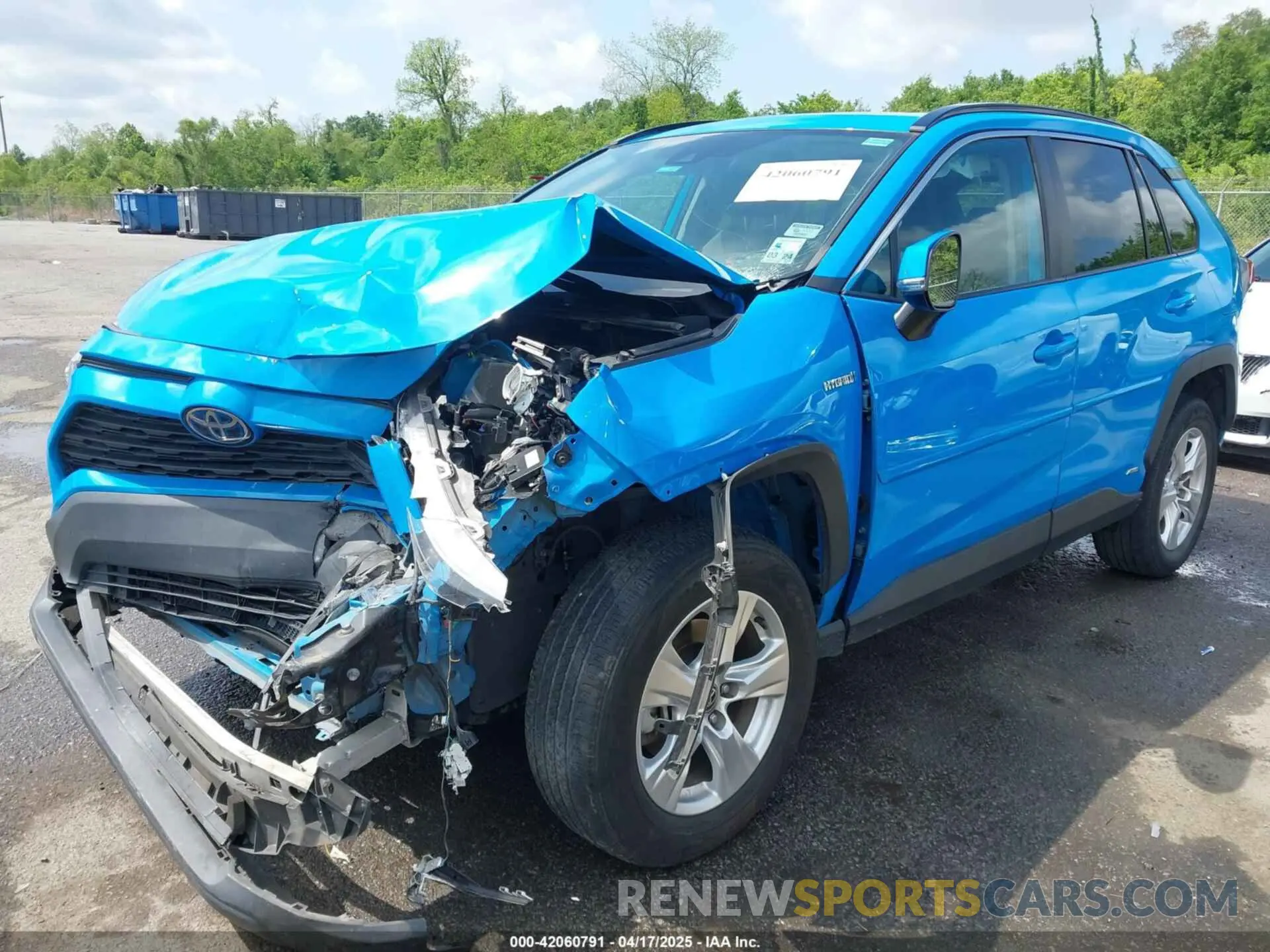 2 Photograph of a damaged car 4T3RWRFV3MU049319 TOYOTA RAV4 HYBRID 2021