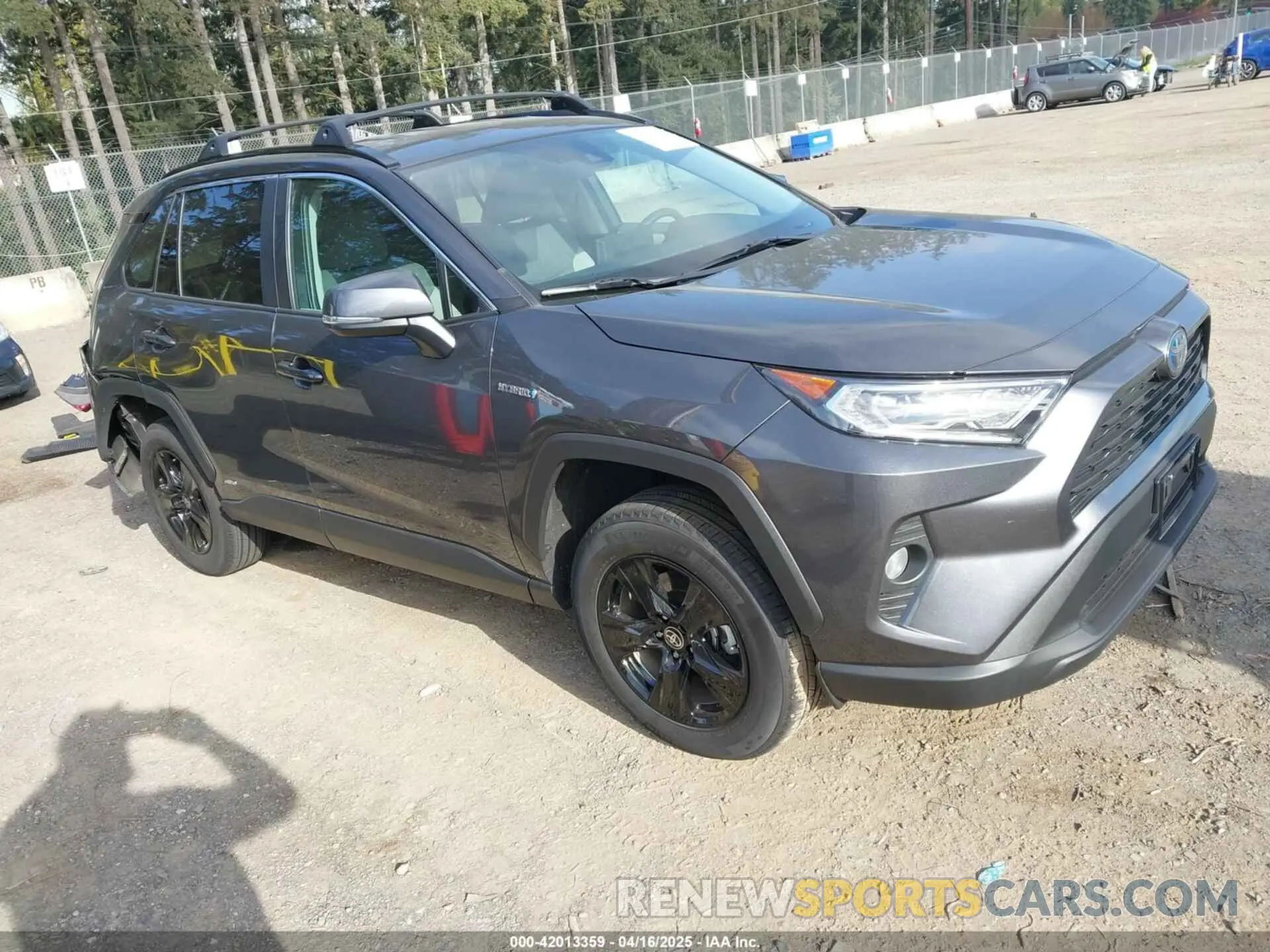 1 Photograph of a damaged car 4T3RWRFV4MU049961 TOYOTA RAV4 HYBRID 2021