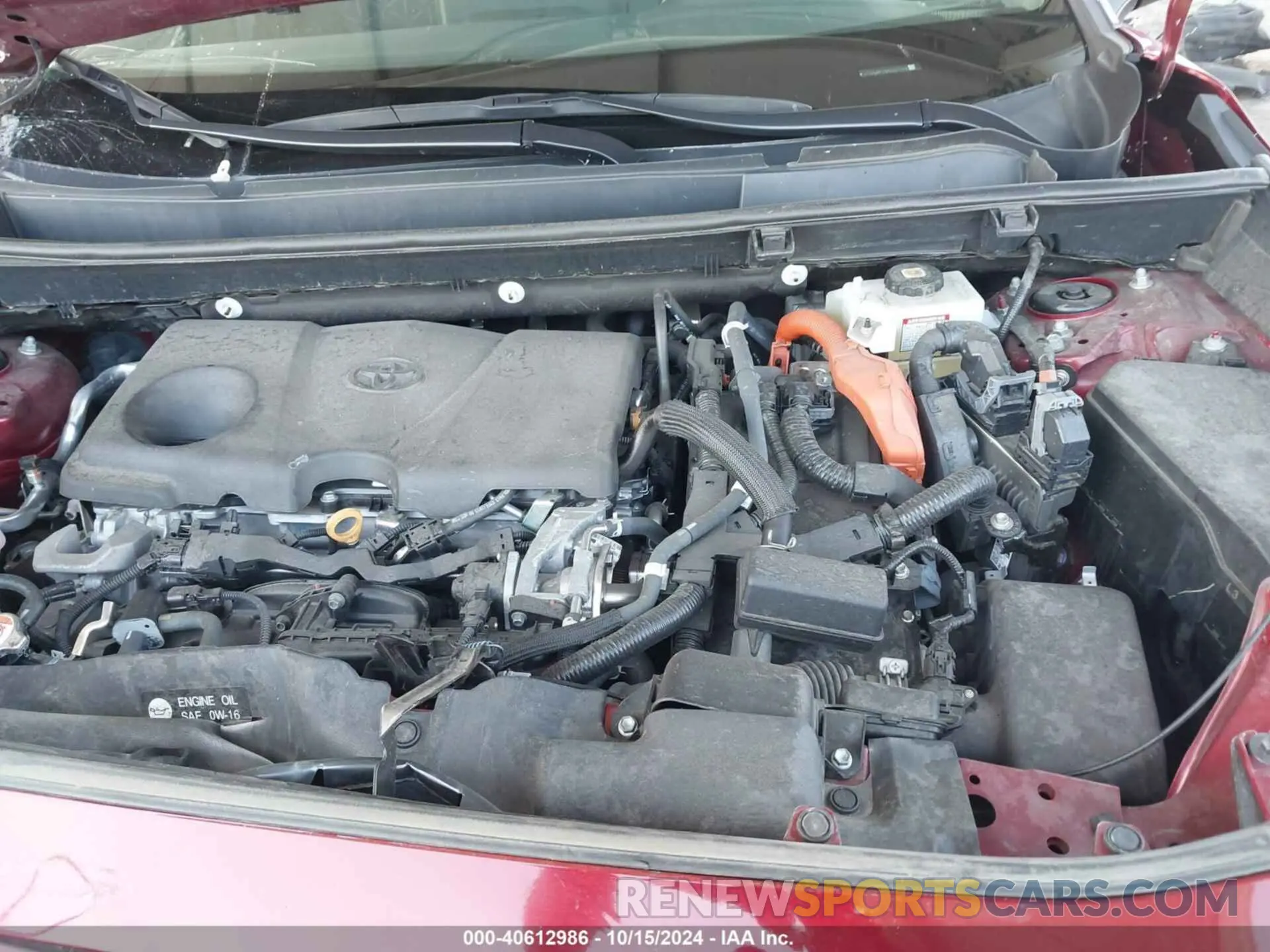 10 Photograph of a damaged car 4T3RWRFV5MU047149 TOYOTA RAV4 HYBRID 2021